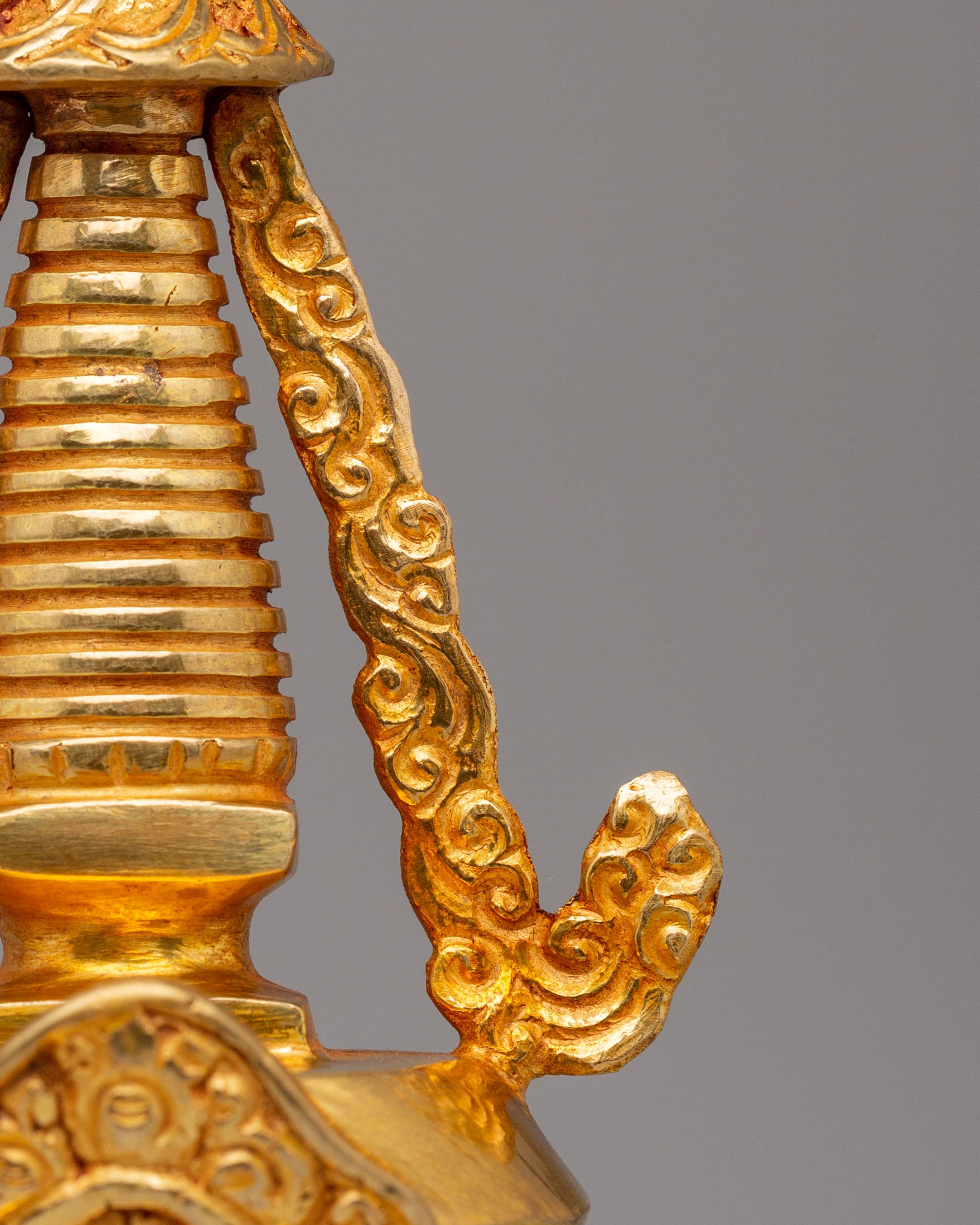 Handmade Sacred Stupa | Traditional Tibetan Artwork