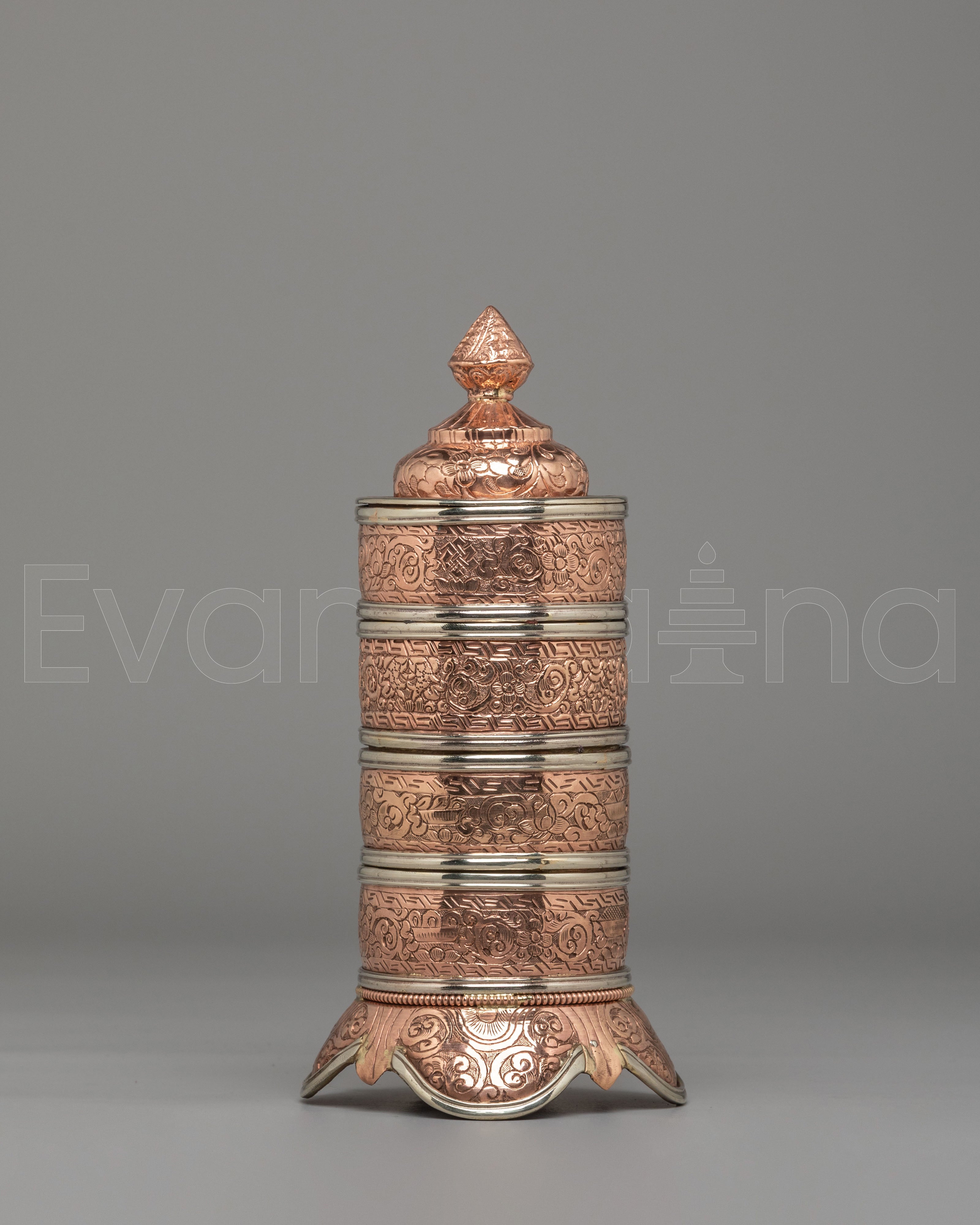 Tibetan Ritual Rice Pot