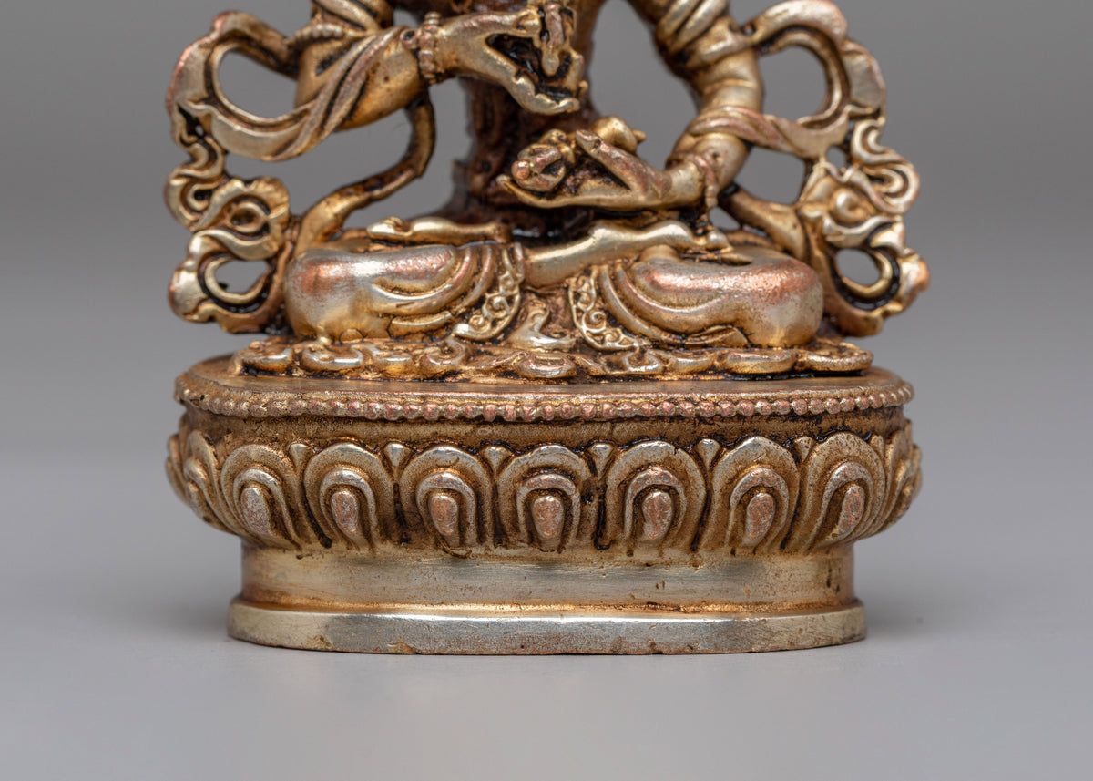 Vajrasattva Buddha of Purification Statue | Spiritual Tibetan Artwork