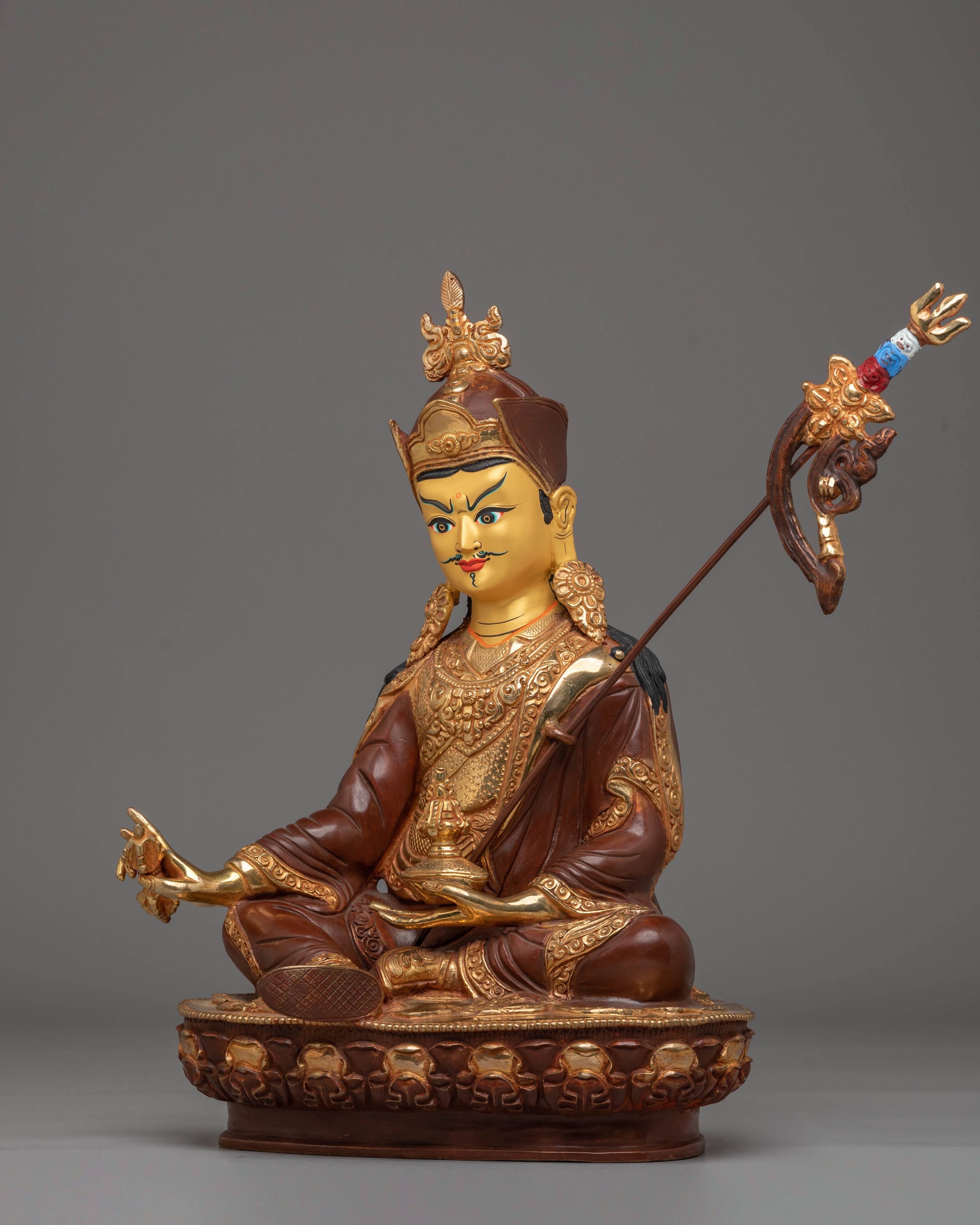 Guru Rinpoche Statue: The Lotus Born