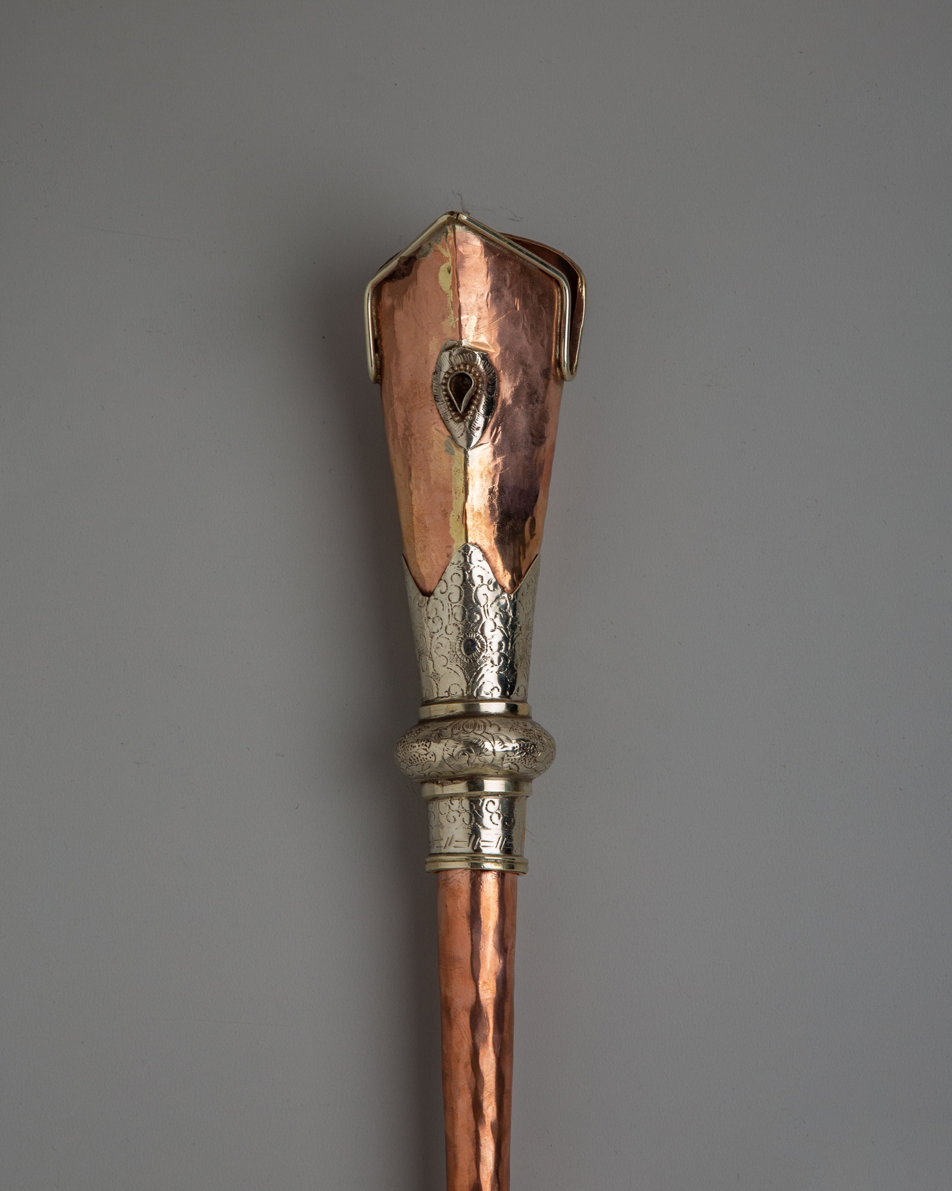 Sacred Buddhist Kangling Horn | Ritual Trumpet for Altar and Meditation