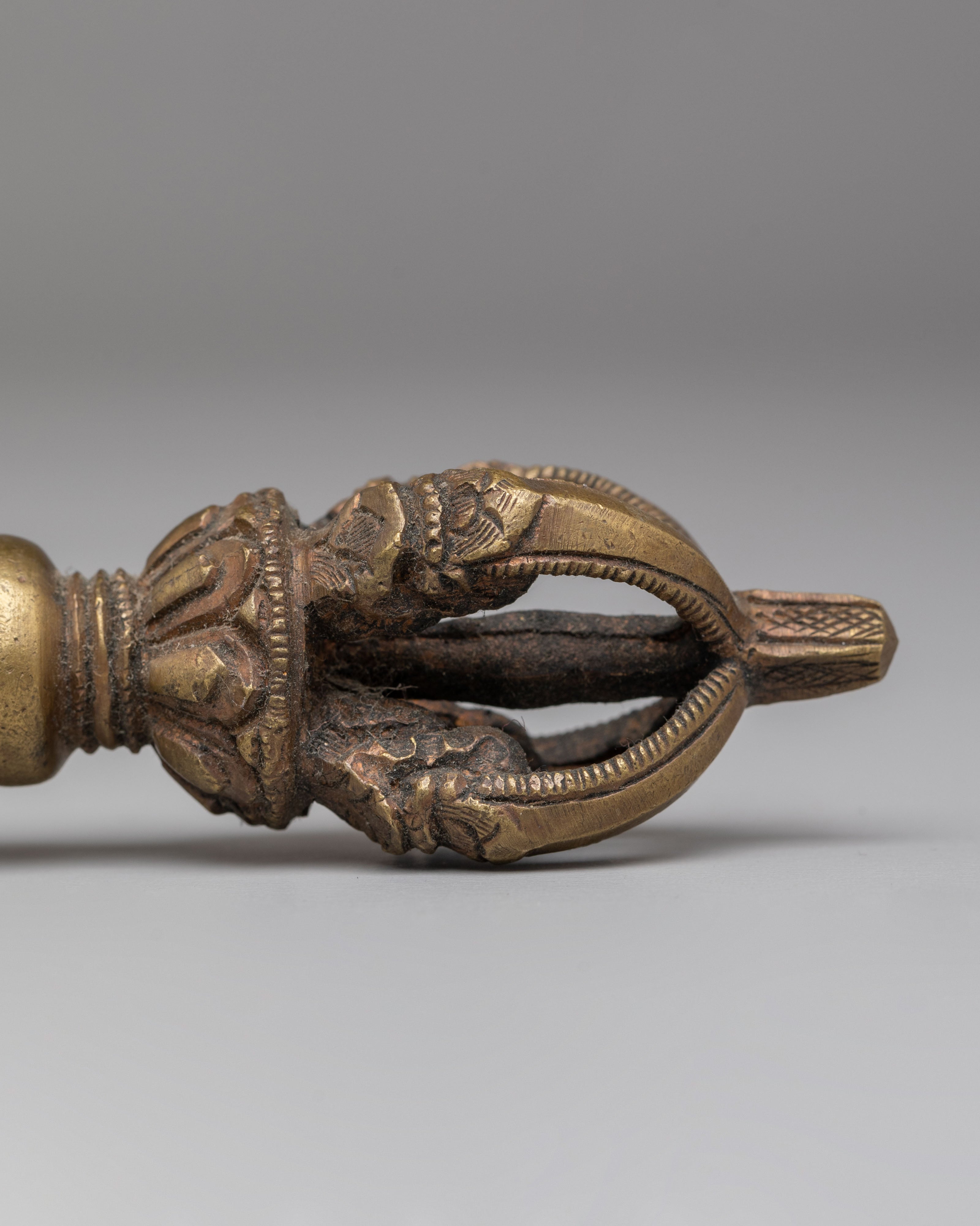 Sacred Himalayan Buddhist Vajra | Handcrafted Dorje for Spiritual Protection