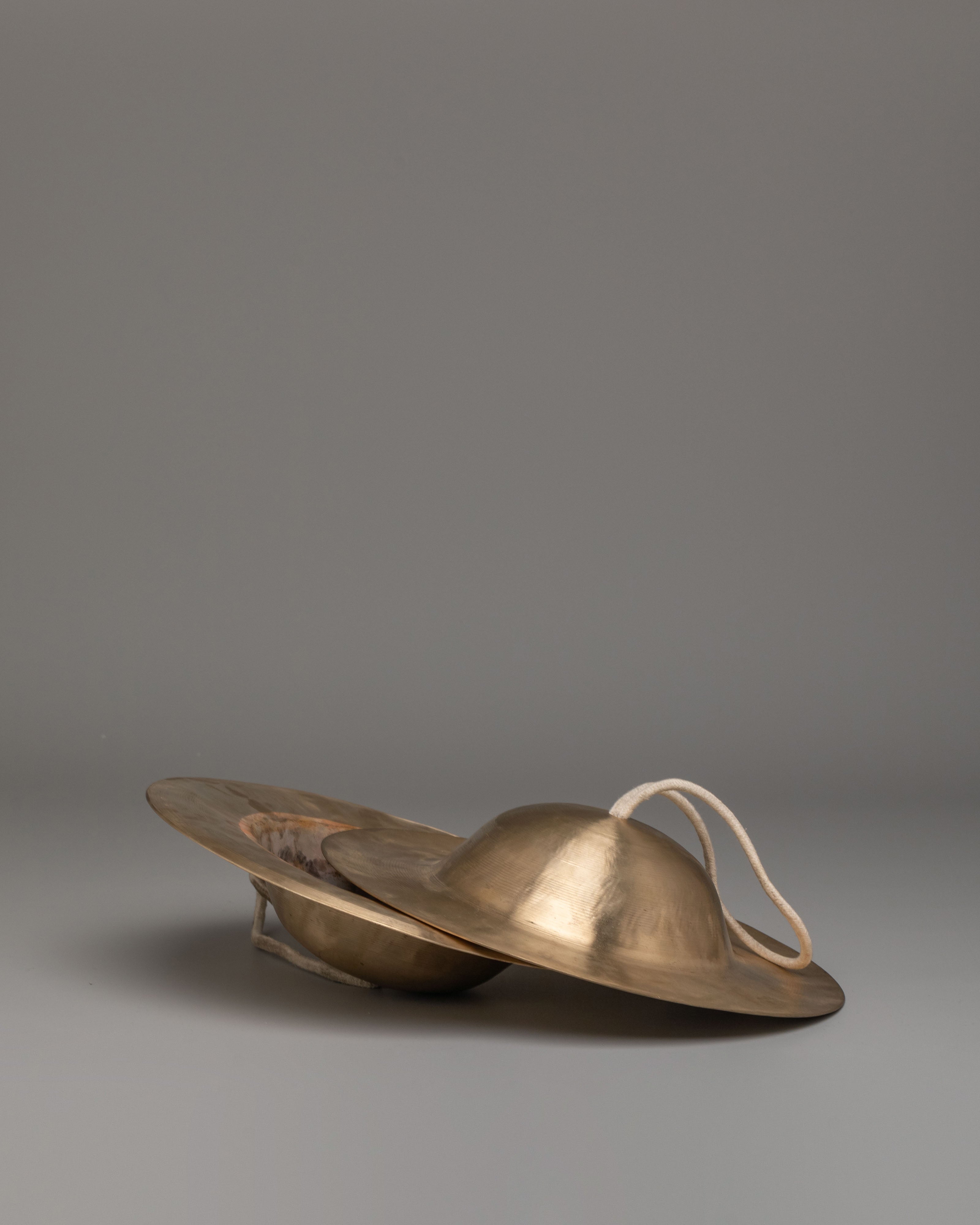Handmade Ritual Jhyamta | Traditional Panchadhatu Cymbals