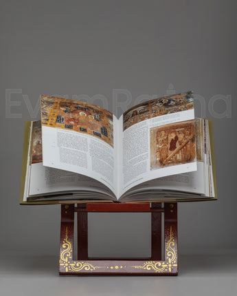 Traditional Wooden Book Stand
