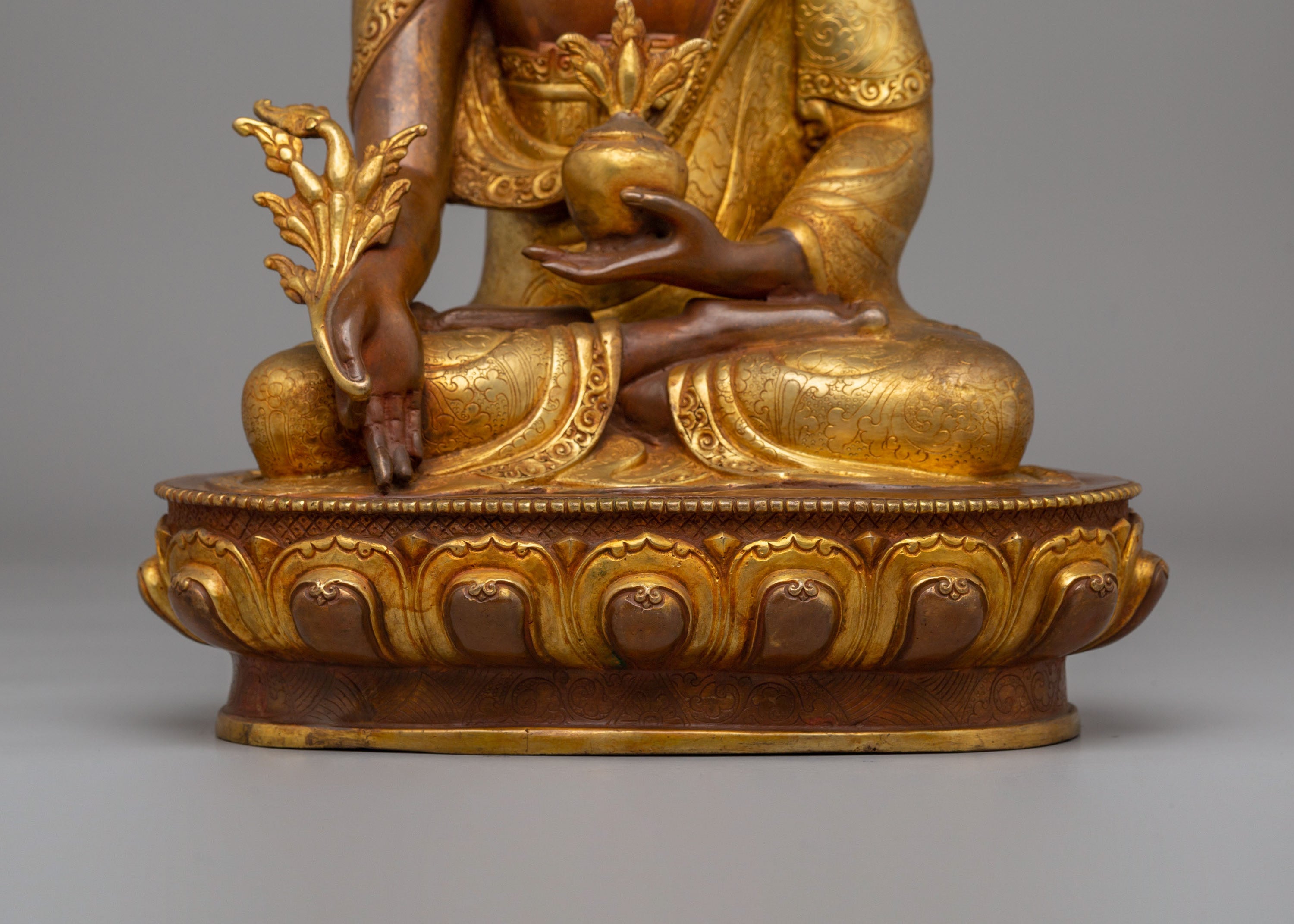 Sacred Himalayan Healing Buddha Statue | Medicine Buddha Figurine