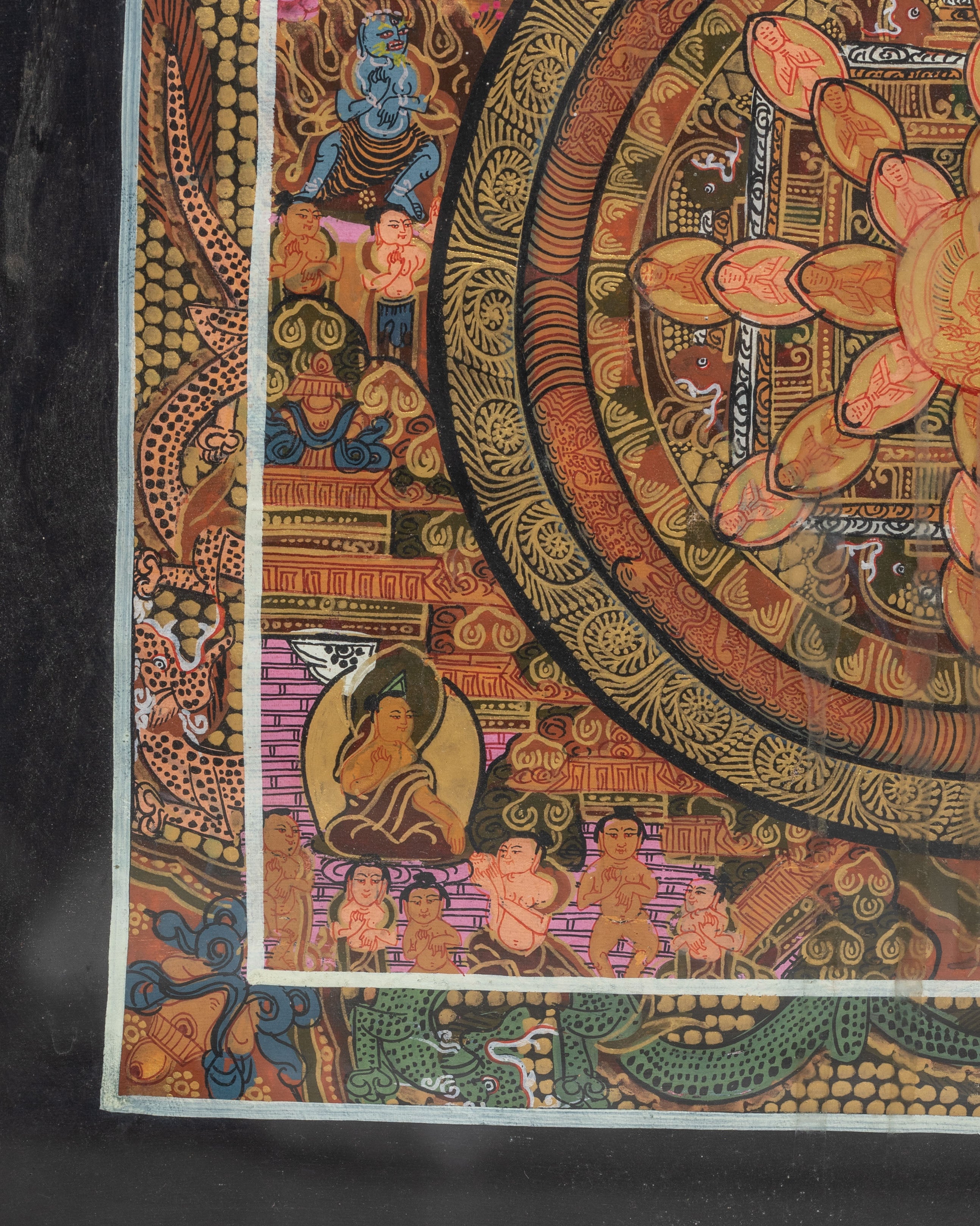 Decorative Mandala Wall Hanging | A Sacred Art Piece for Spiritual Spaces