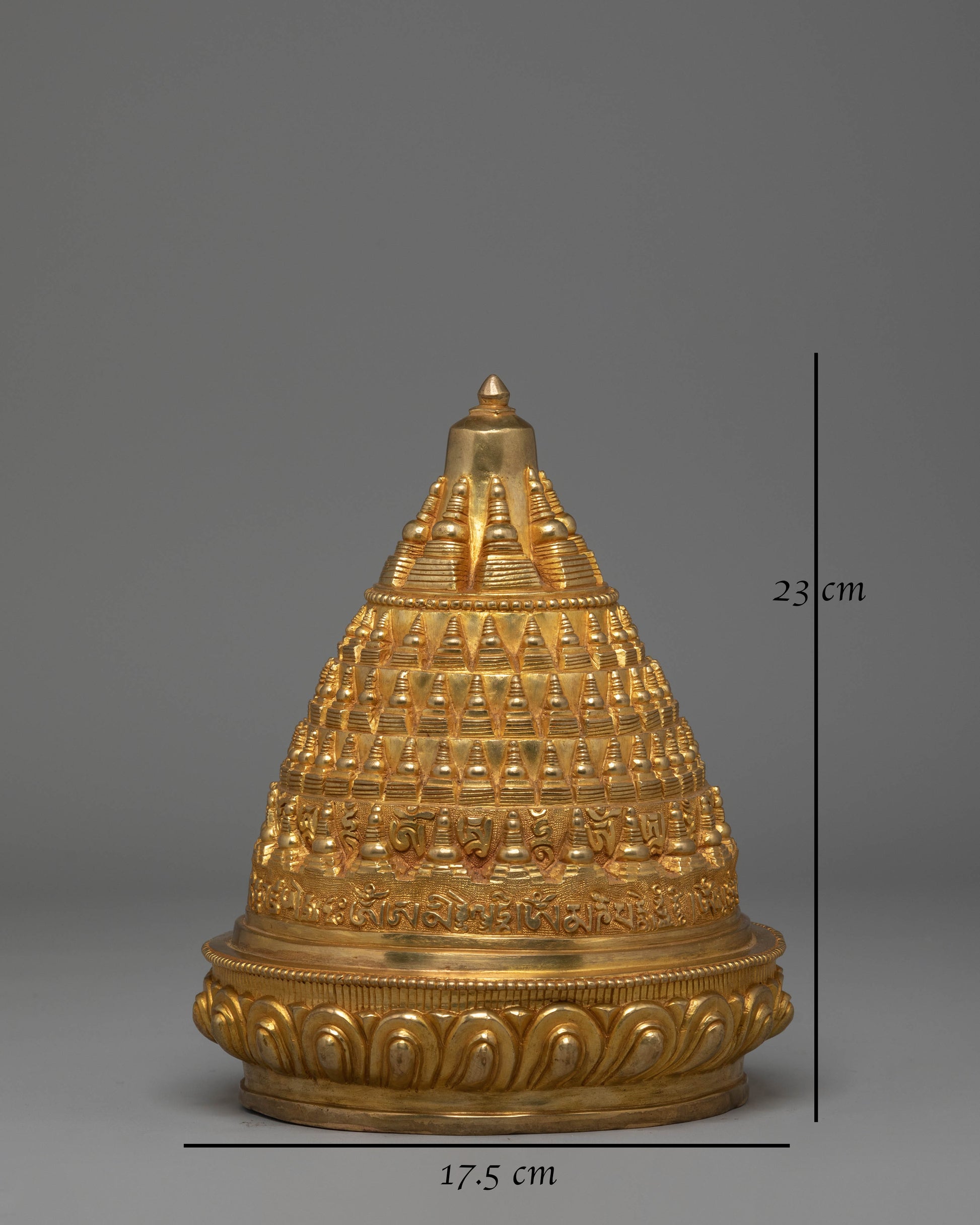 Handcrafted Buddhist Stupa Art