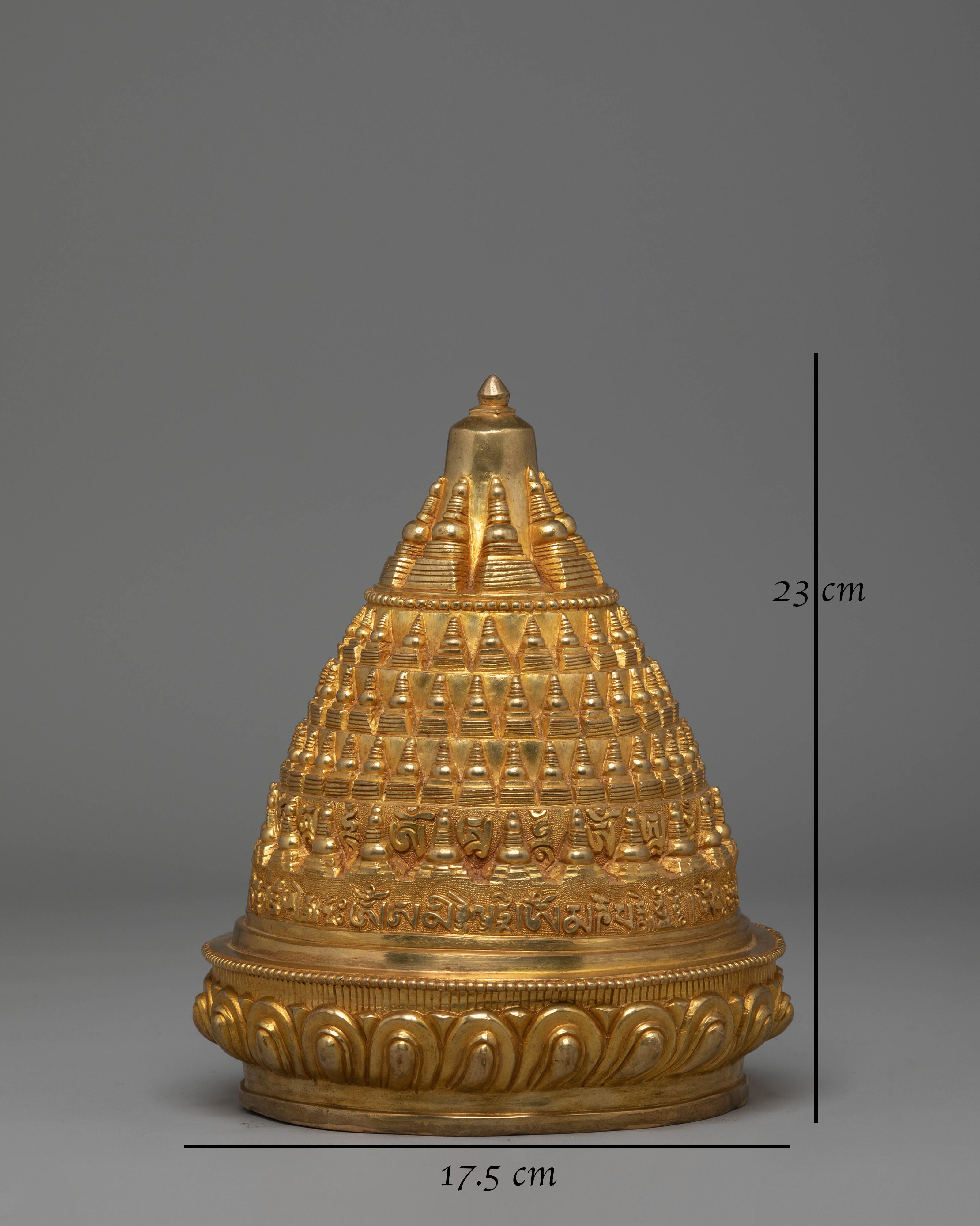 Handcrafted Buddhist Stupa Art