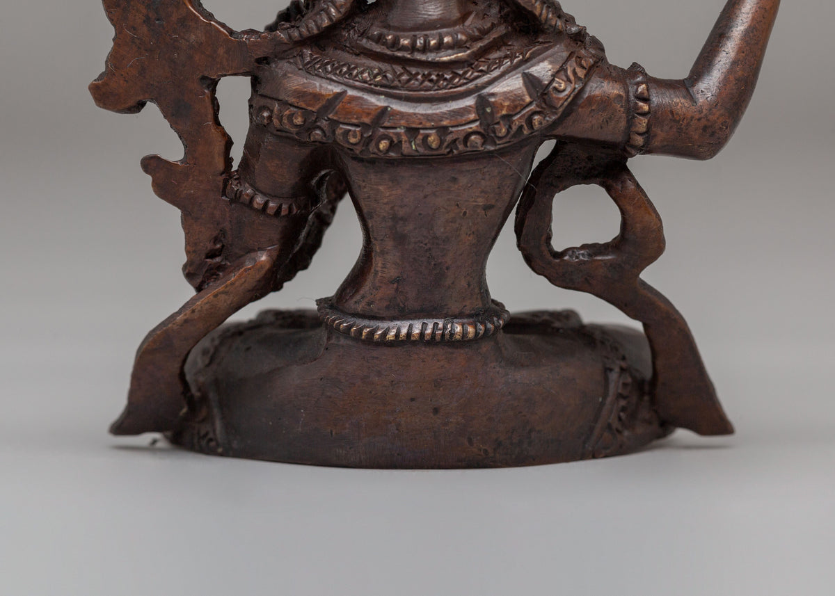 Traditional Tibetan Manjushri Statue | Bodhisattva of Wisdom