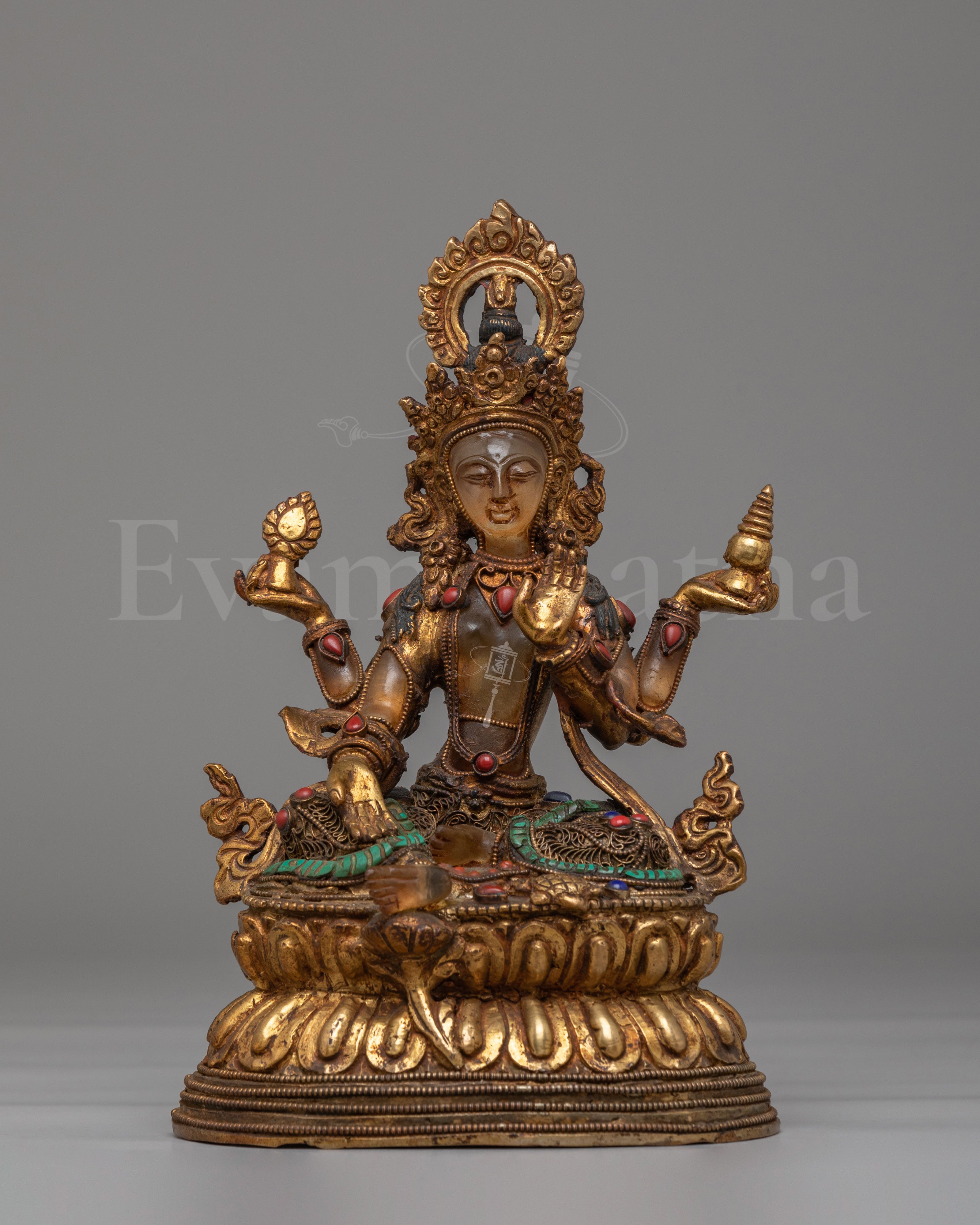 Hindu Divine Mother Laxmi Statue 