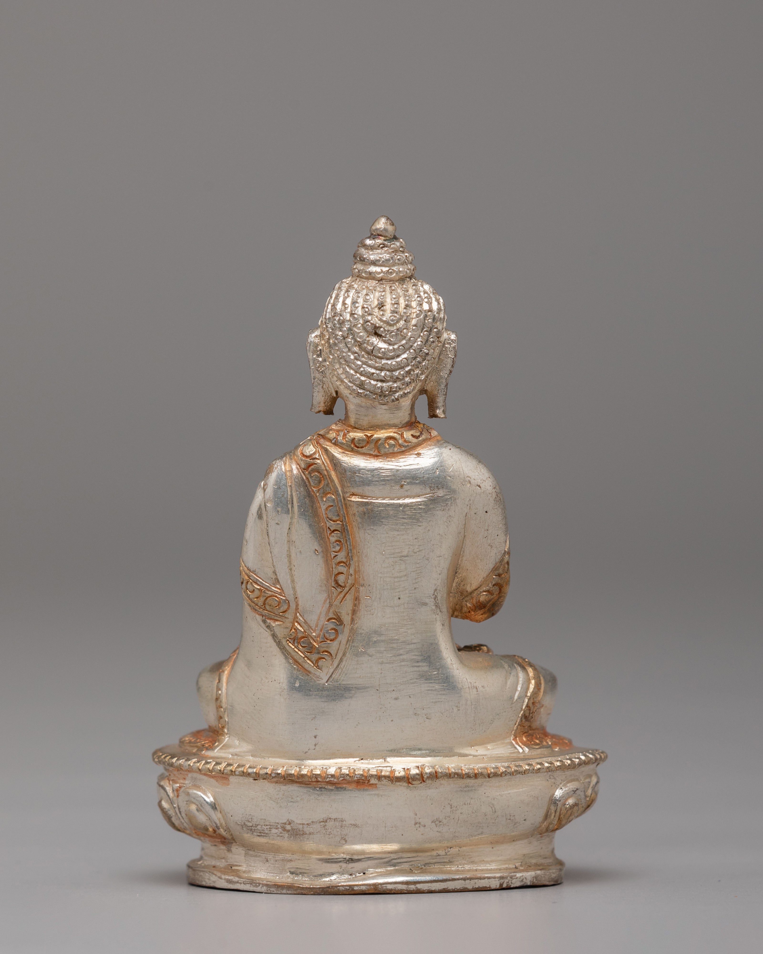 Himalayan Vairocana Buddha Statue | Sacred Buddhist Shrine Decor