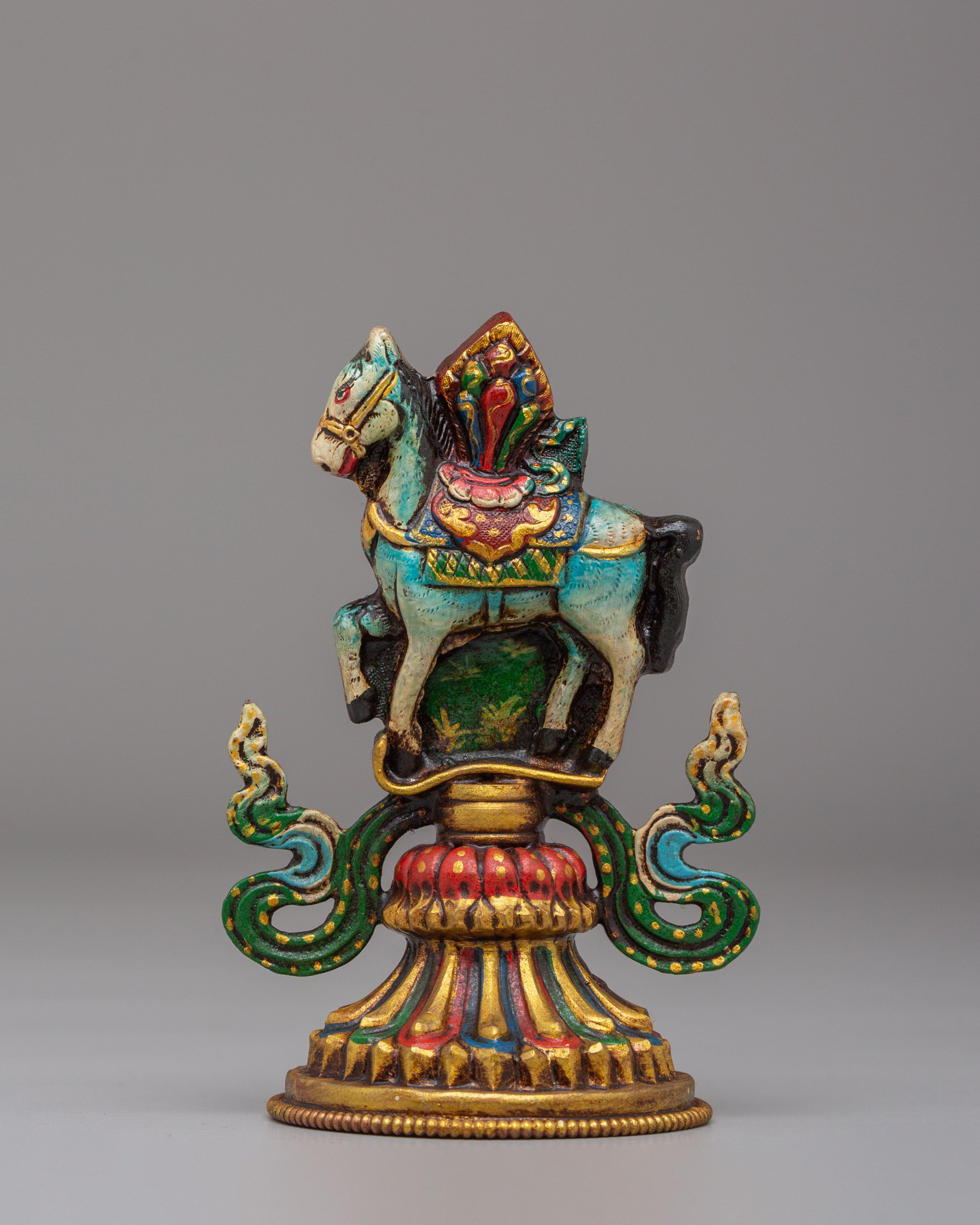 Tibetan King Chakravartin Possessions | Handcrafted Spiritual Decor