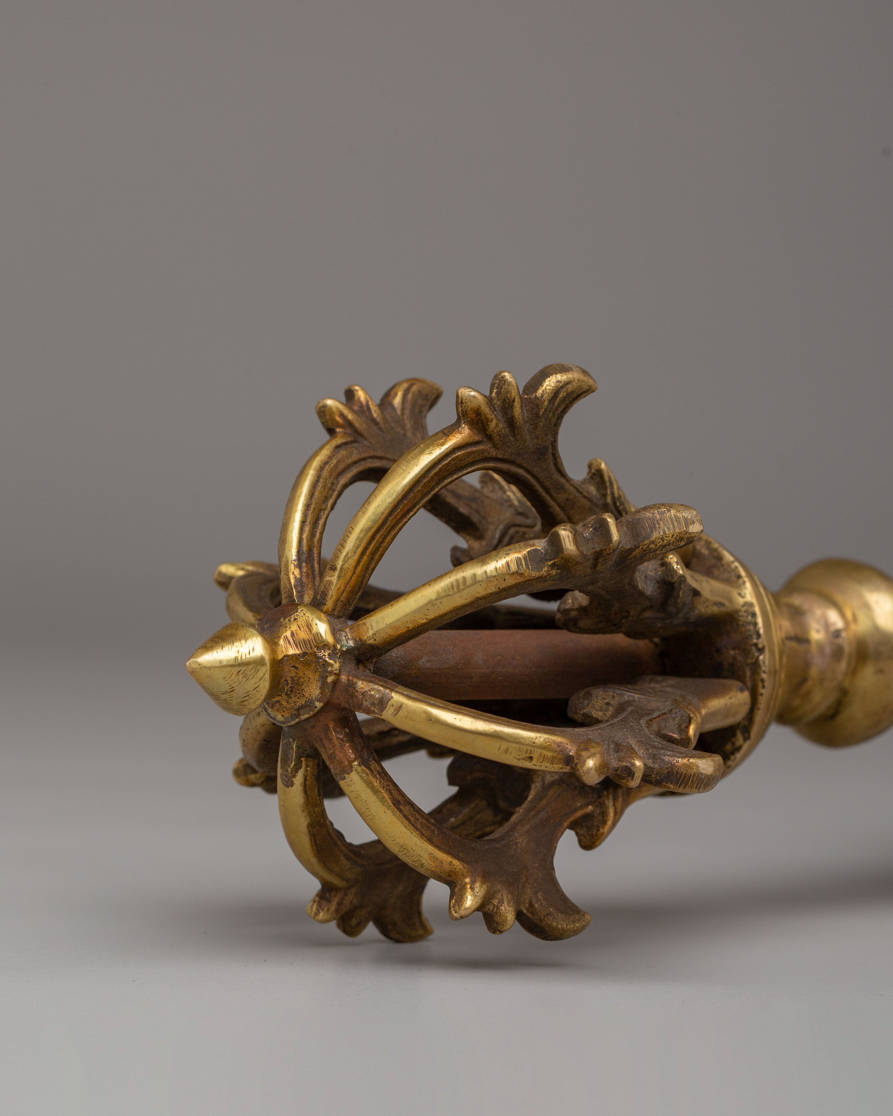 Sacred Ritual Vajra | Tibetan Dorje for Altar and Meditation