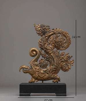 Sacred Tibetan Makara Set | Traditional Ritual Tools for Spiritual Practices