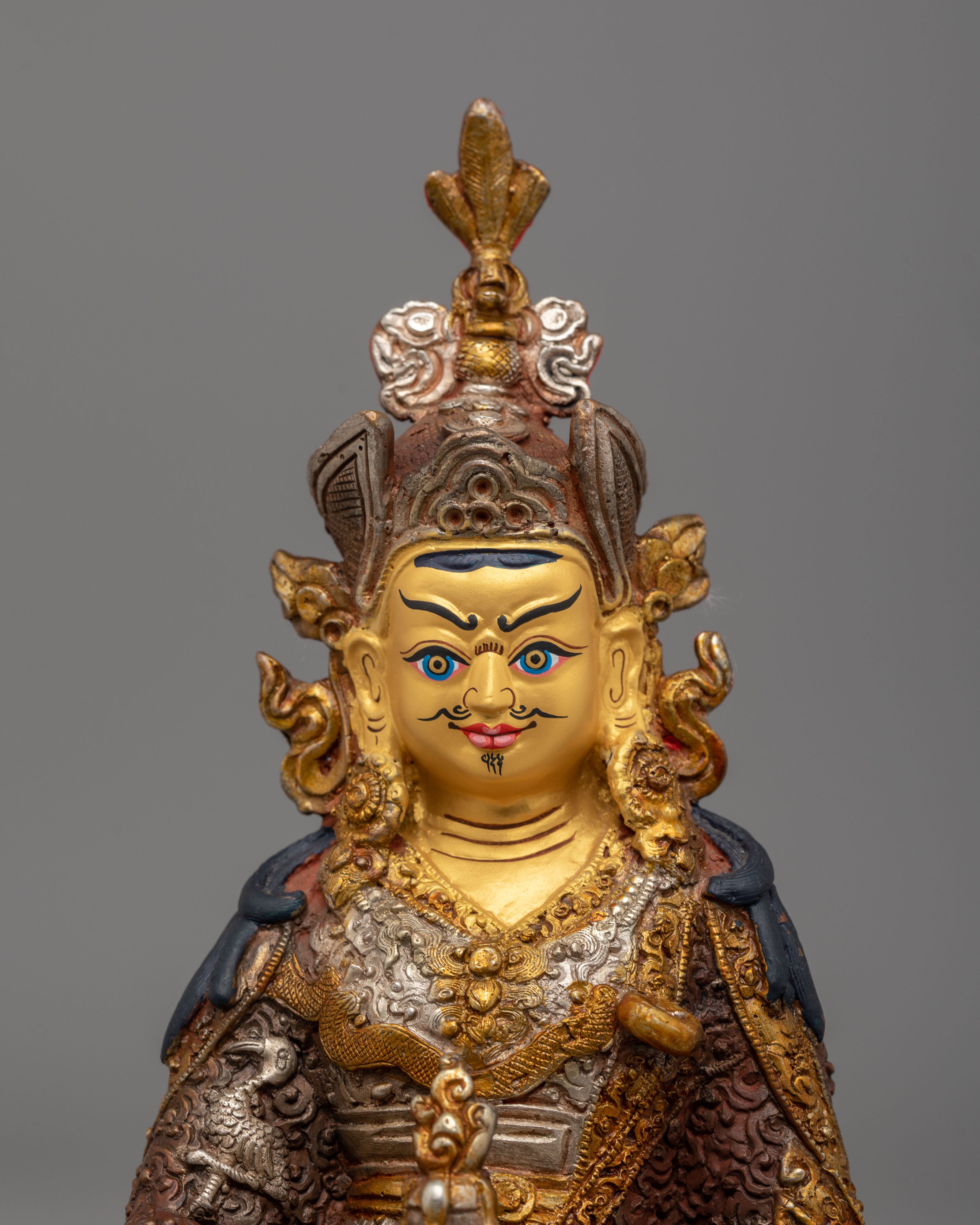Spiritual Tibetan Guru Rinpoche Statue | Enlightened Master