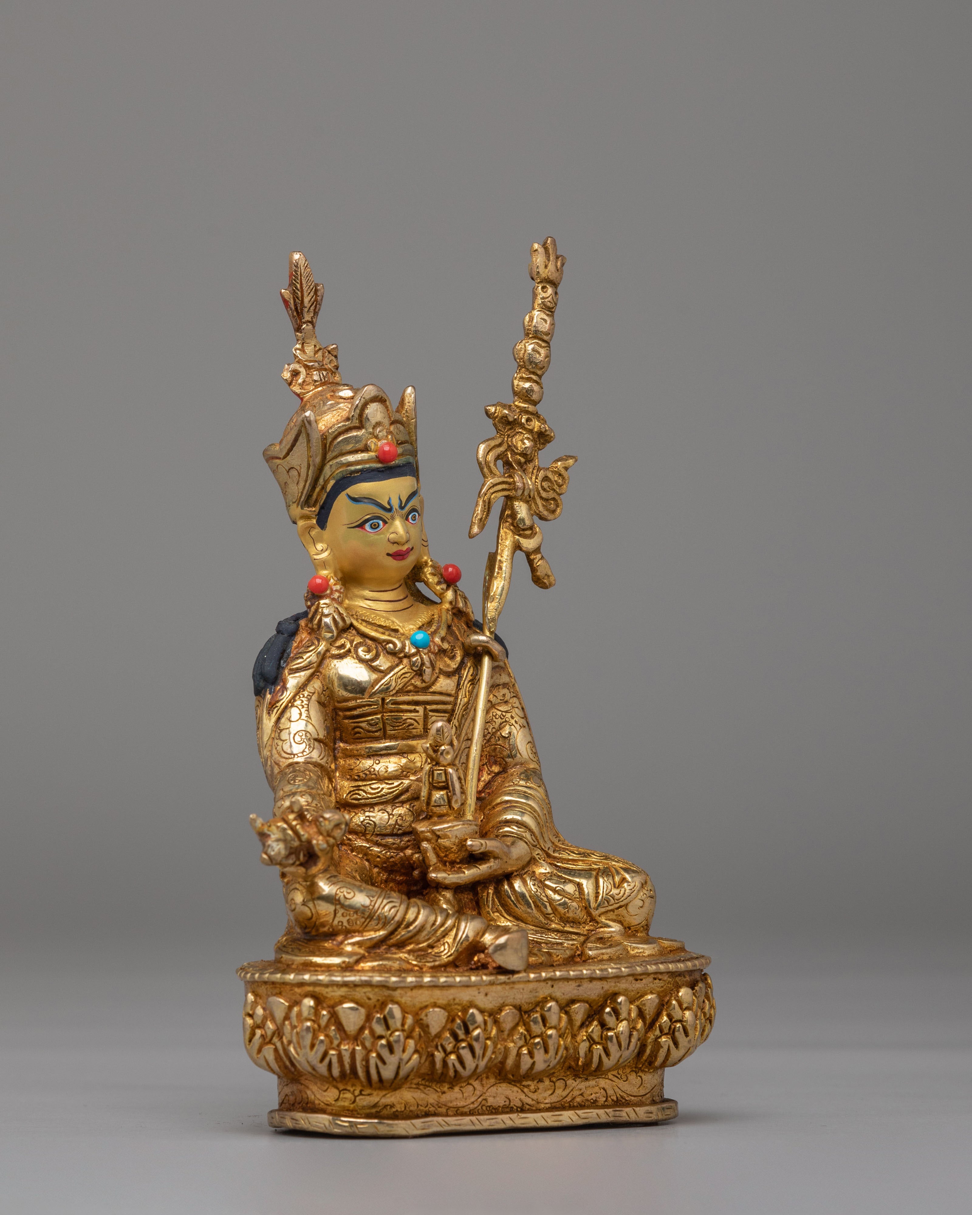 Spiritual Guru Rinpoche Statue | Padmasambhava Tibetan Deity