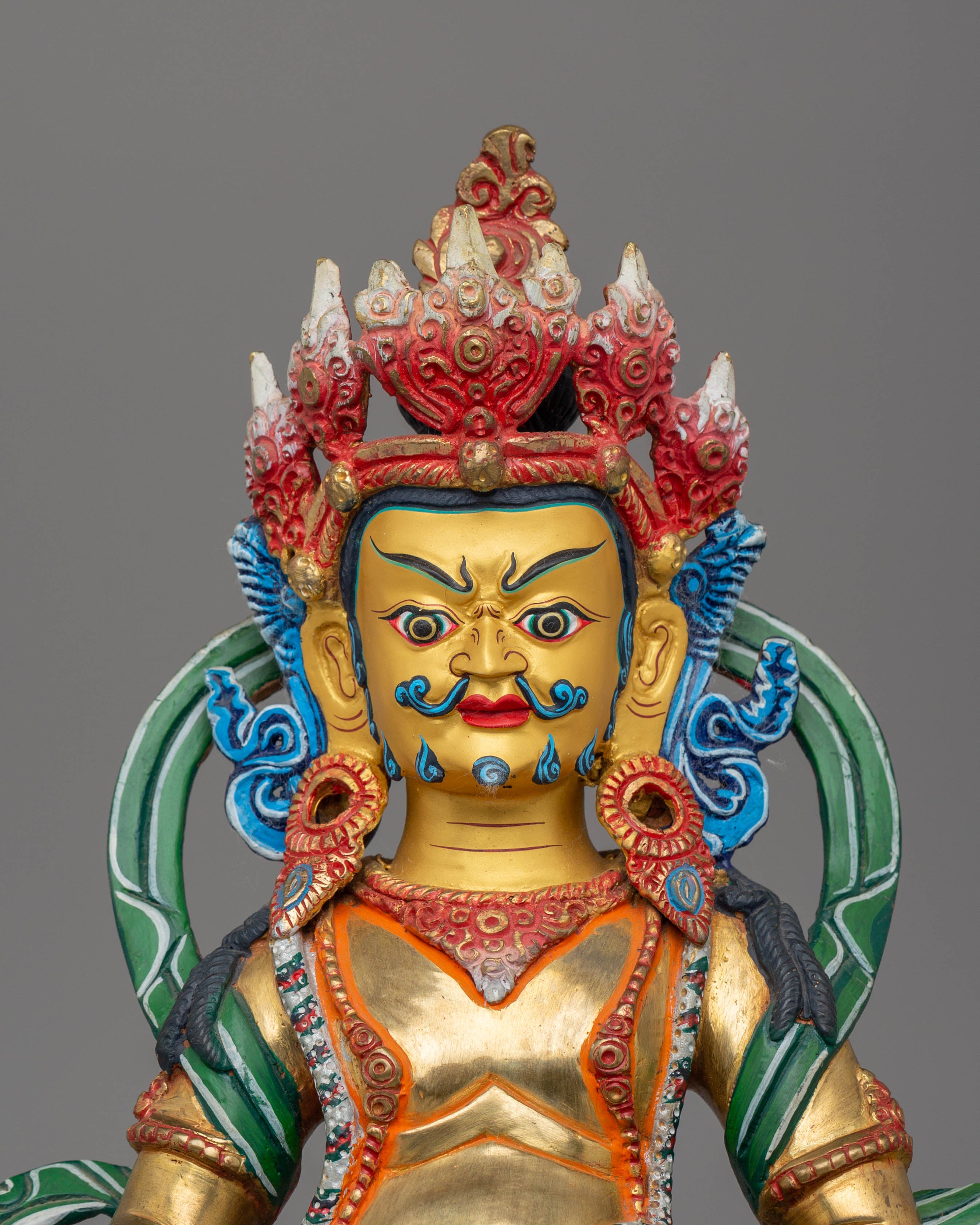 Handcrafted Buddhist Dzambhala Statue | Wealth Deity