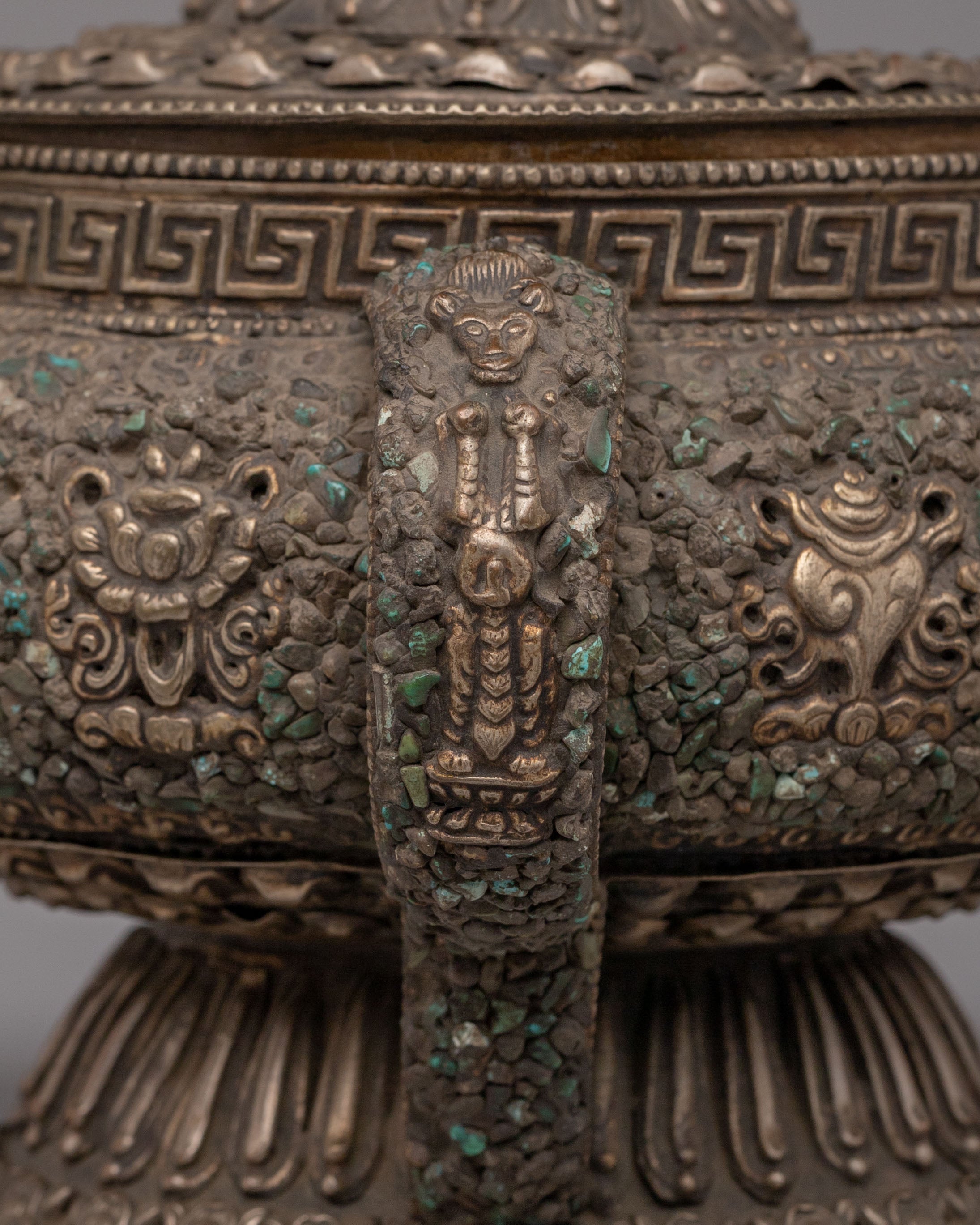 Tibetan Dhupur Rice Pot For Ritual | Symbol of Prosperity and Abundance