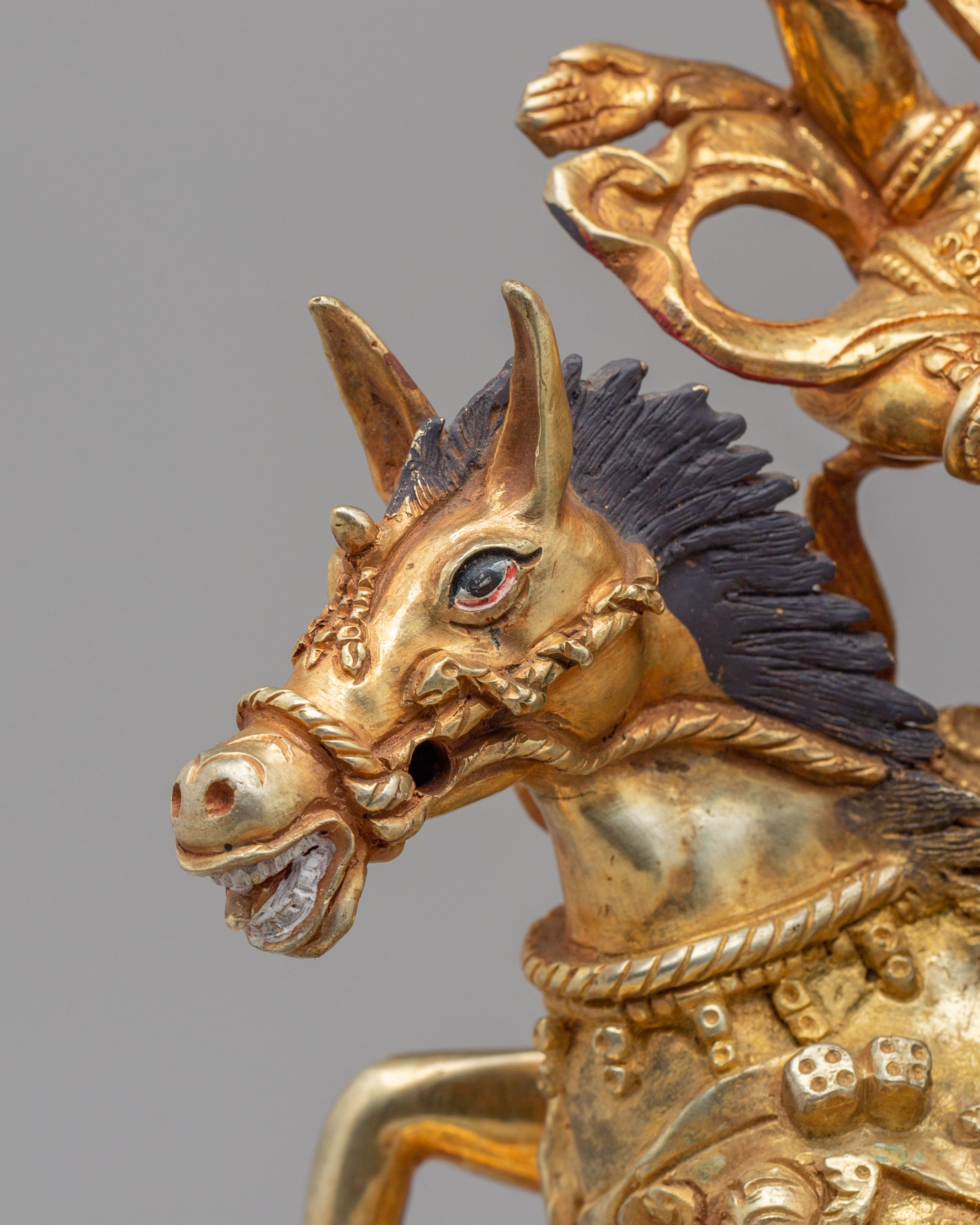Palden Lhamo Spiritual Sculpture | Tibetan Protector Deity Statue