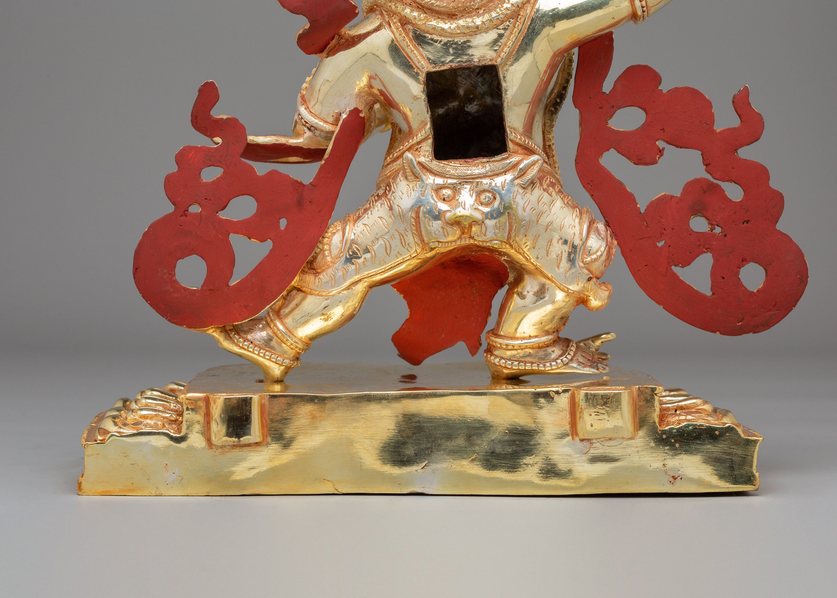 Handcrafted Sacred Vajrapani Statue | Spiritual Protector Art
