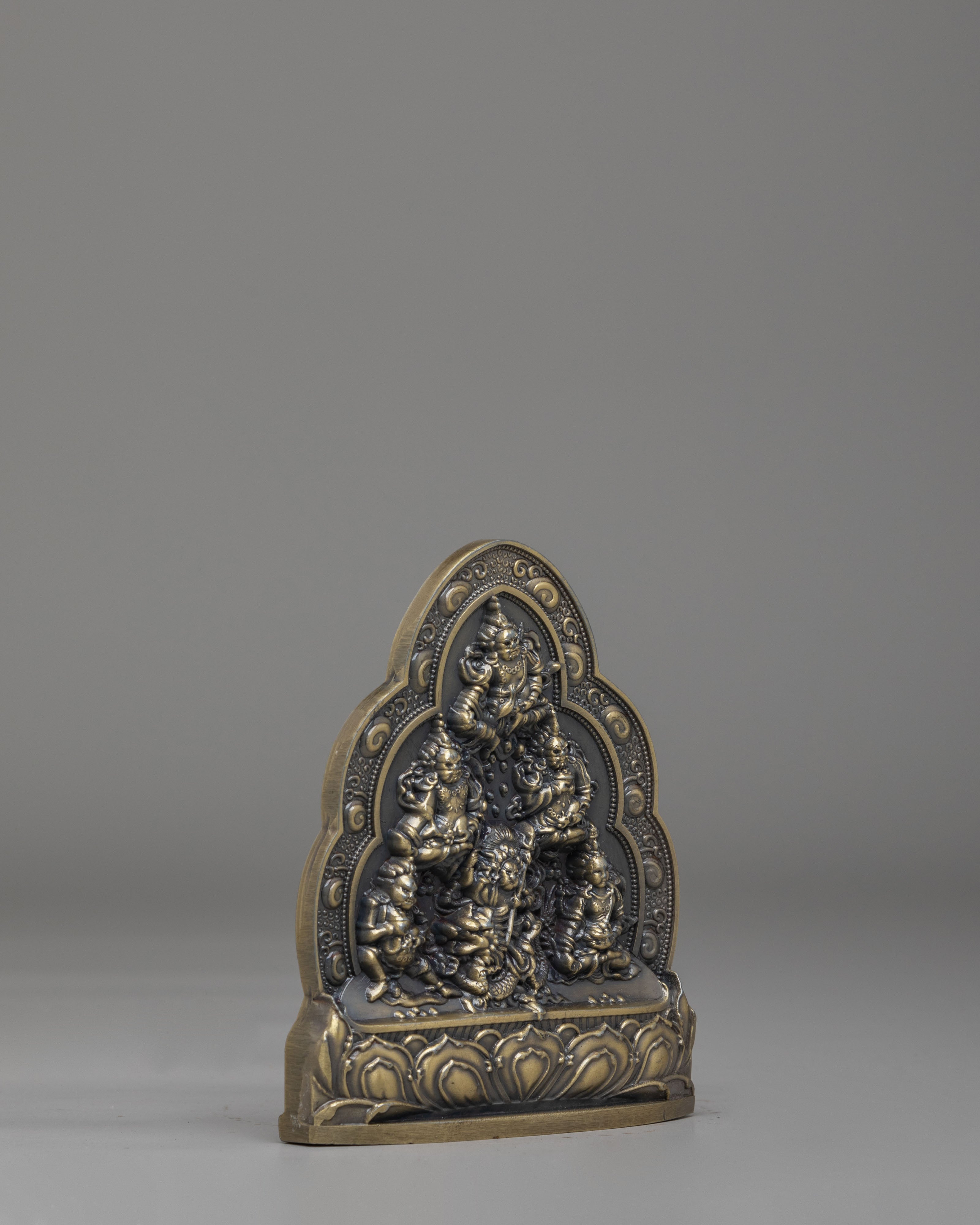 Six Dzambhala Set Sculpture | Six Dzambhala Deity Figurine