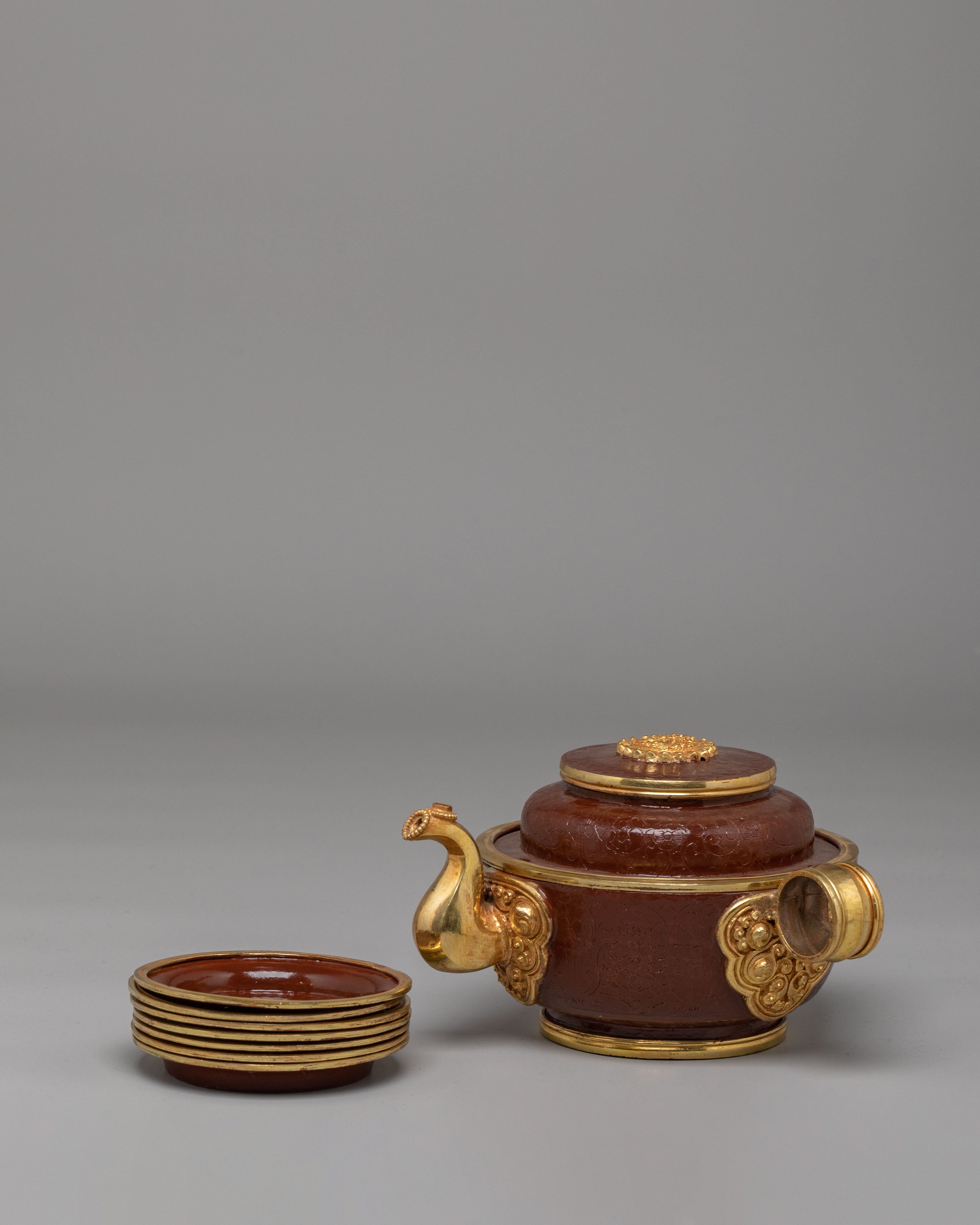 Sacred Water Offering Bowls Set | Ritual Bowls for Buddhist Ceremonies