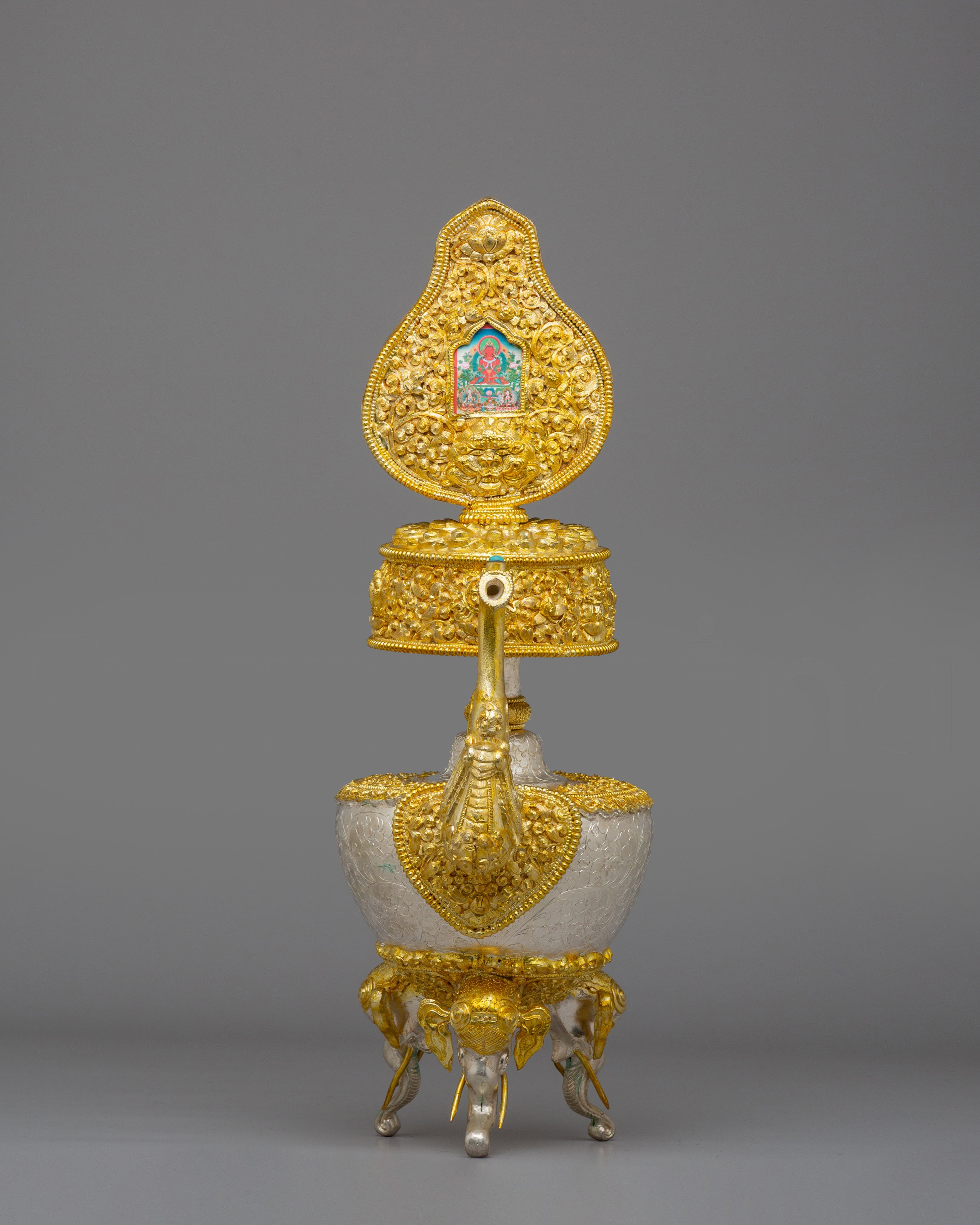 Traditional Bhumba Set for Ritual | Handcrafted Ritual Vessel