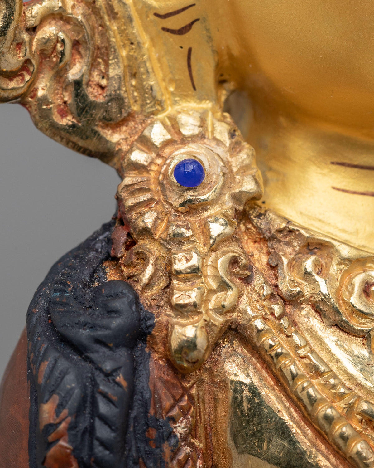 Spiritual Amitayus Sculpture | Divine Deity of Longevity