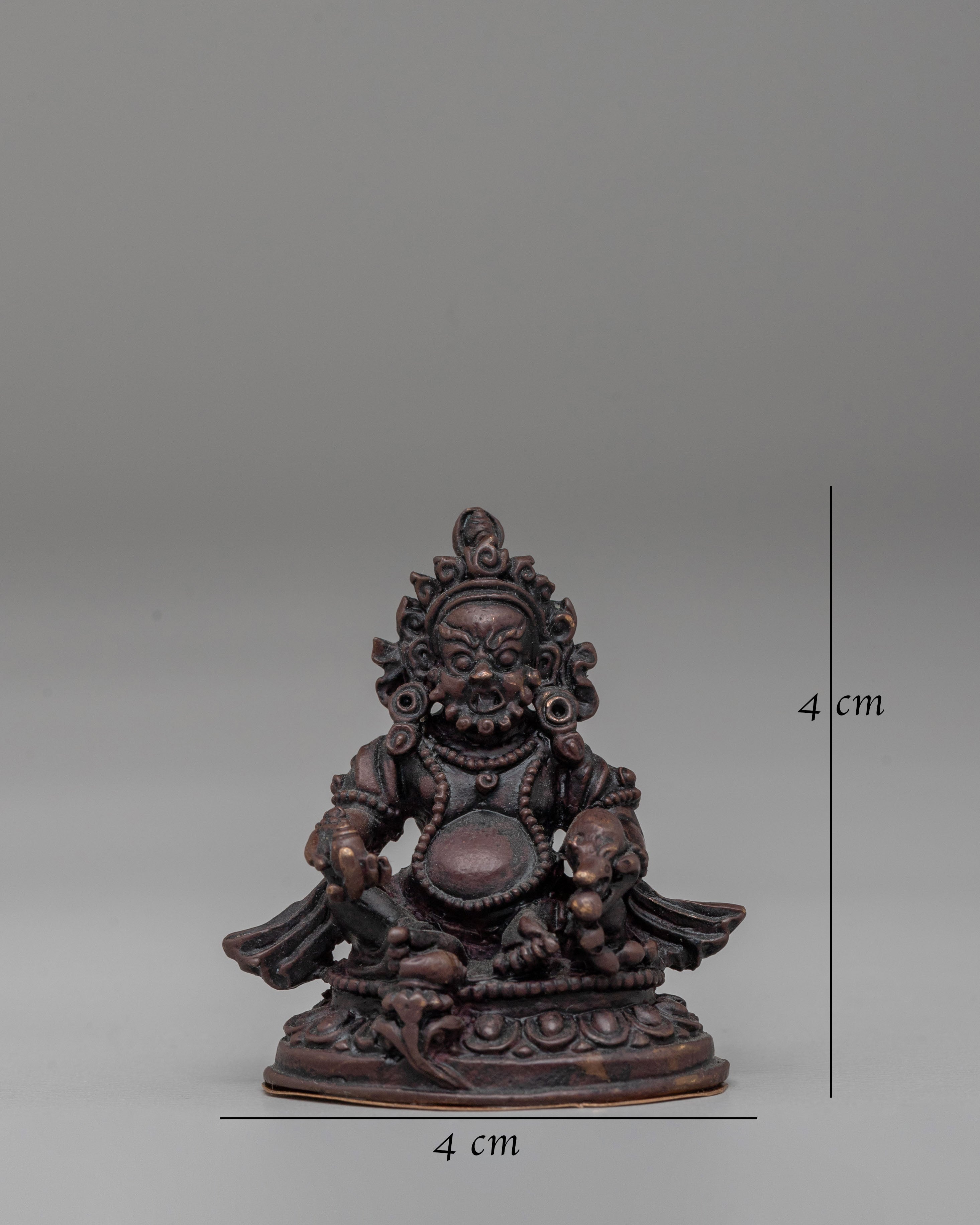 Dzambhala Statue for Wealth and Abundance | Wealth Deity for Meditation and Sacred Decor
