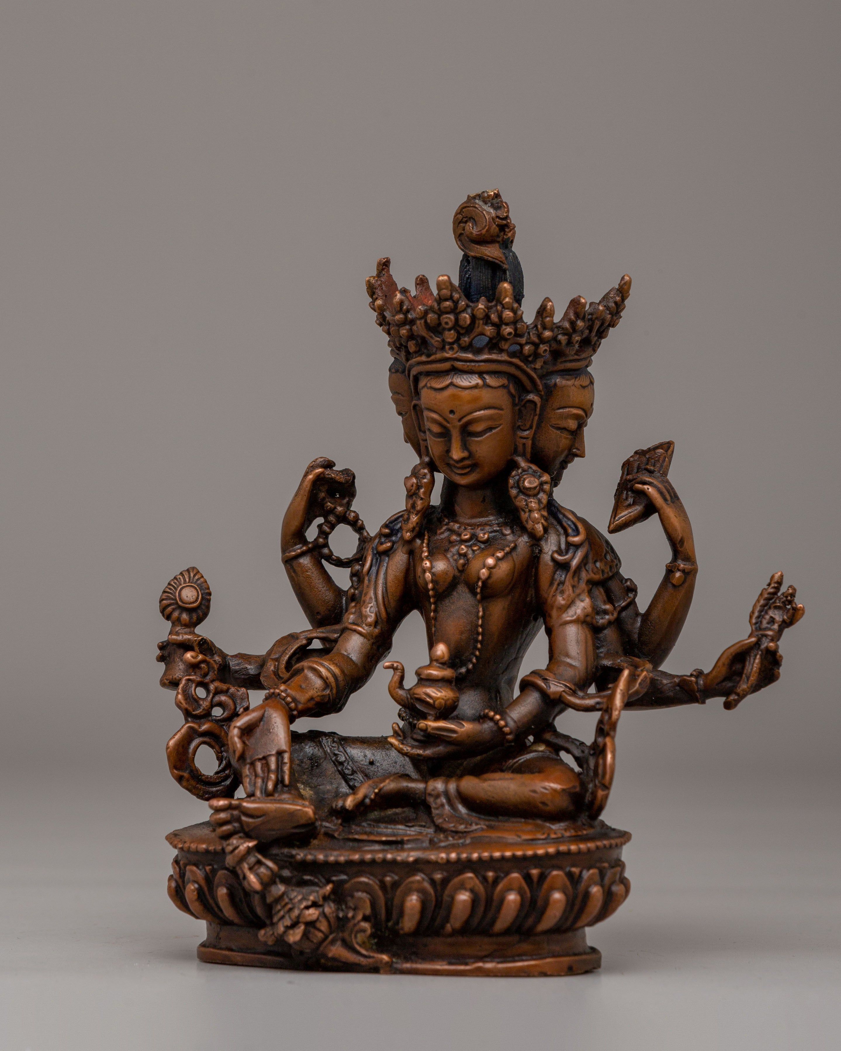 Handcrafted Vasudhara Statue | Buddhist Goddess of Wealth and Prosperity