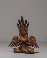 Nagkanya Serpent Goddess Statue | Serpent Deity Figurine
