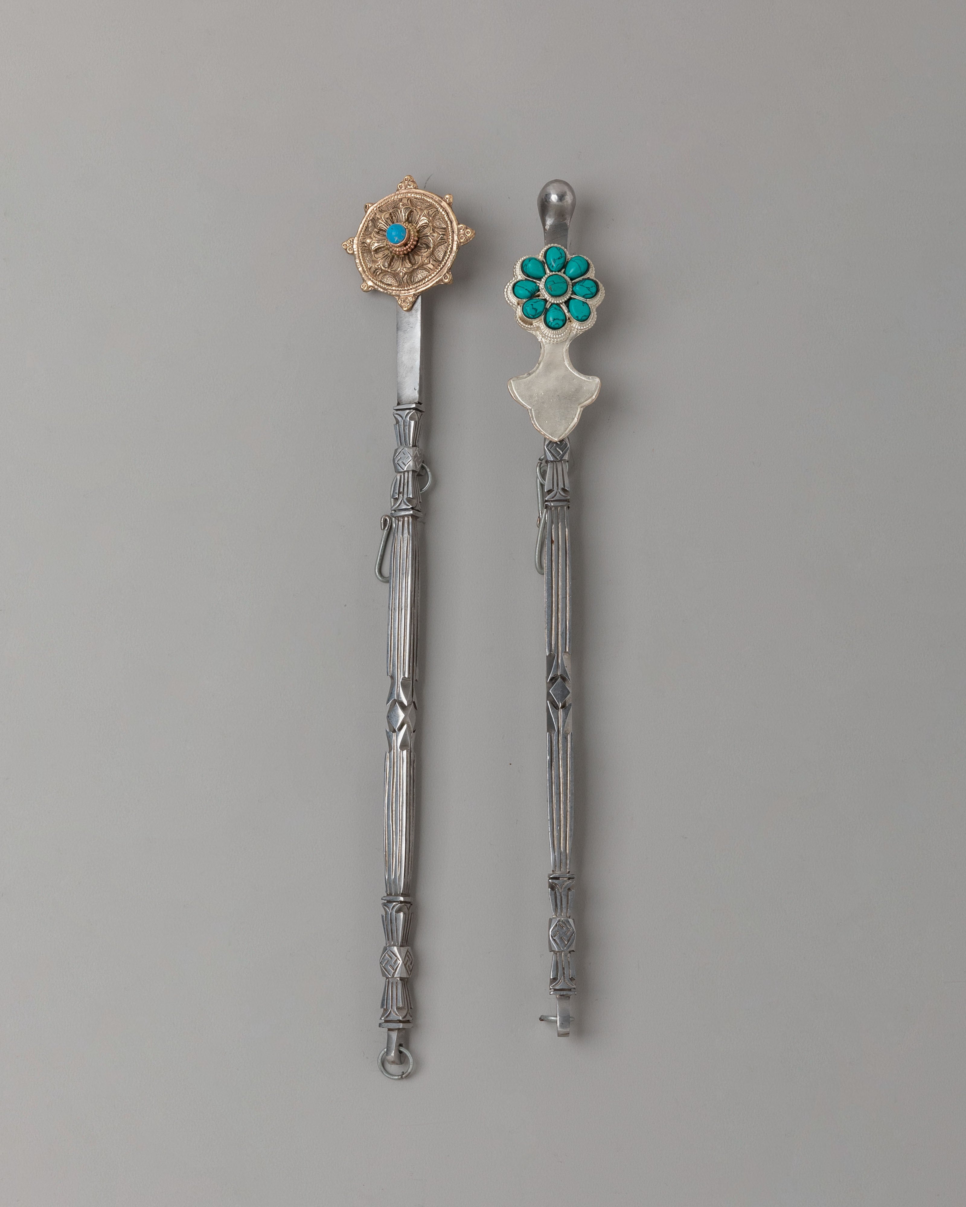 Tibetan Altar Ritual Item Set | Buddhist Meditation Tools