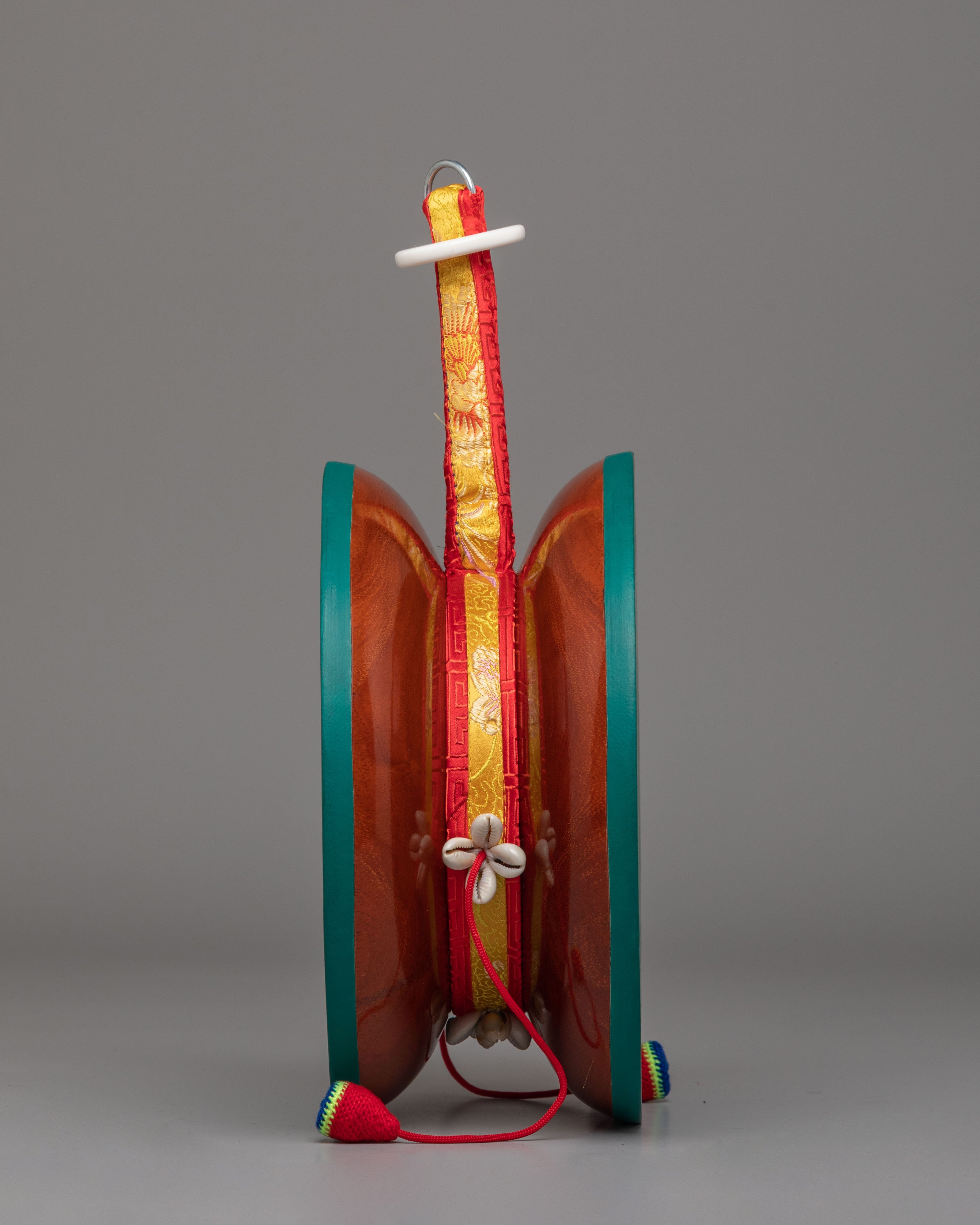 Tibetan Ritual Damaru Drum | A Sacred Tool for Meditation & Prayer