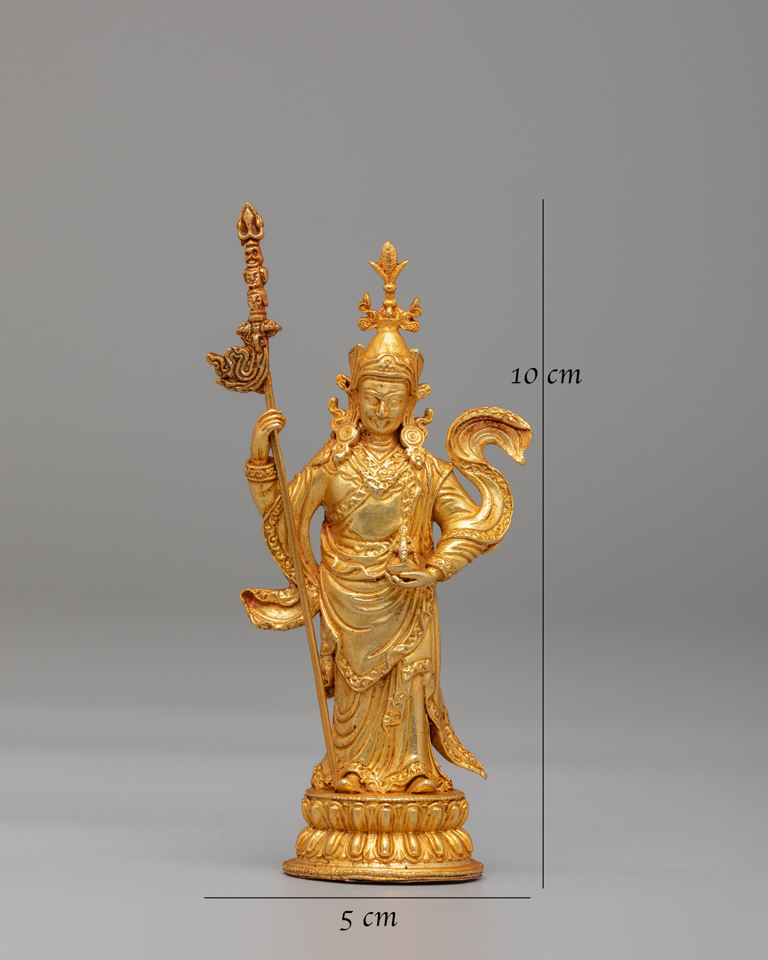 Standing Guru Rinpoche Statue | Tibetan Buddhist Figure