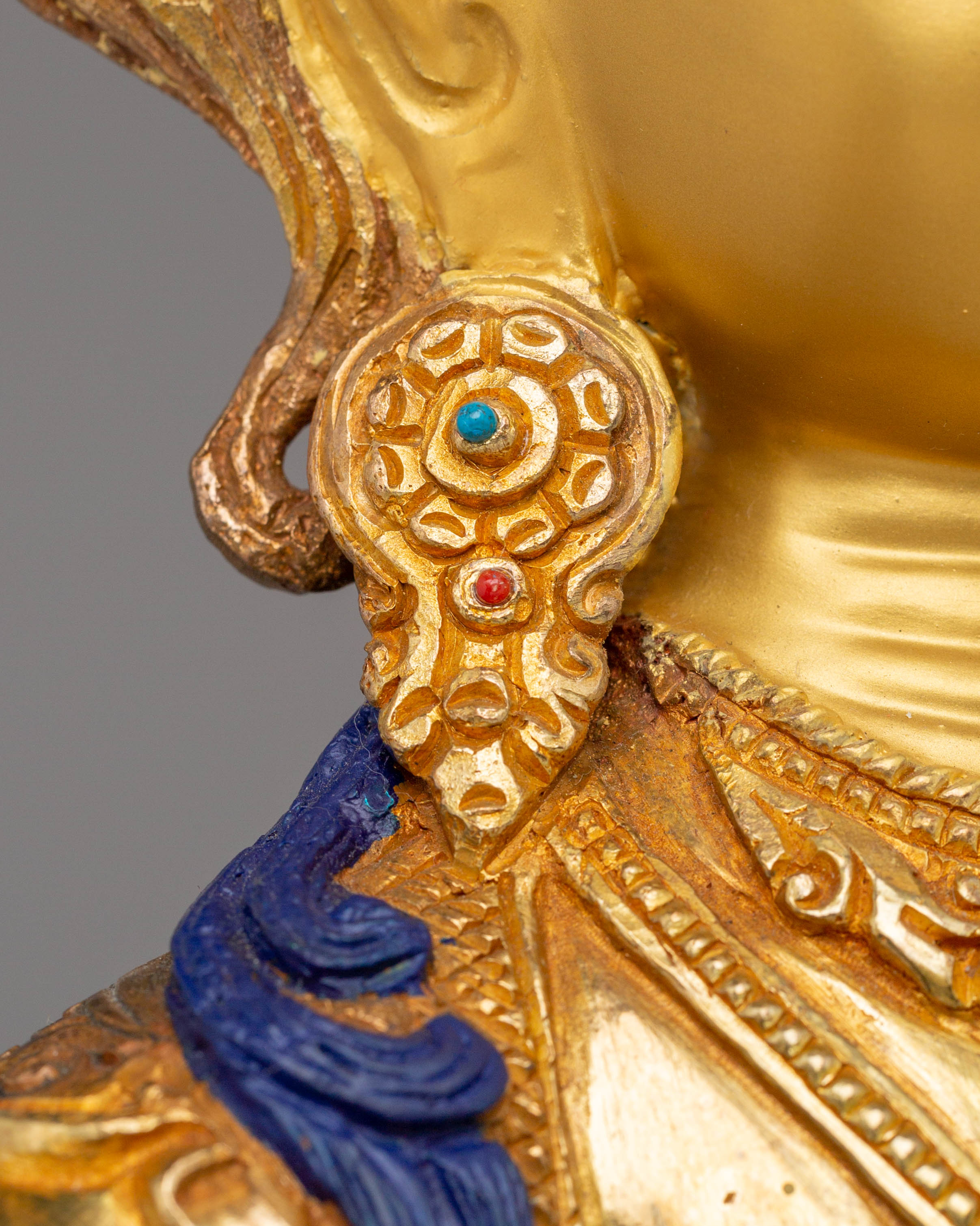 Manjushri Handmade Copper Statue | Buddhist Bodhisattva of Wisdom