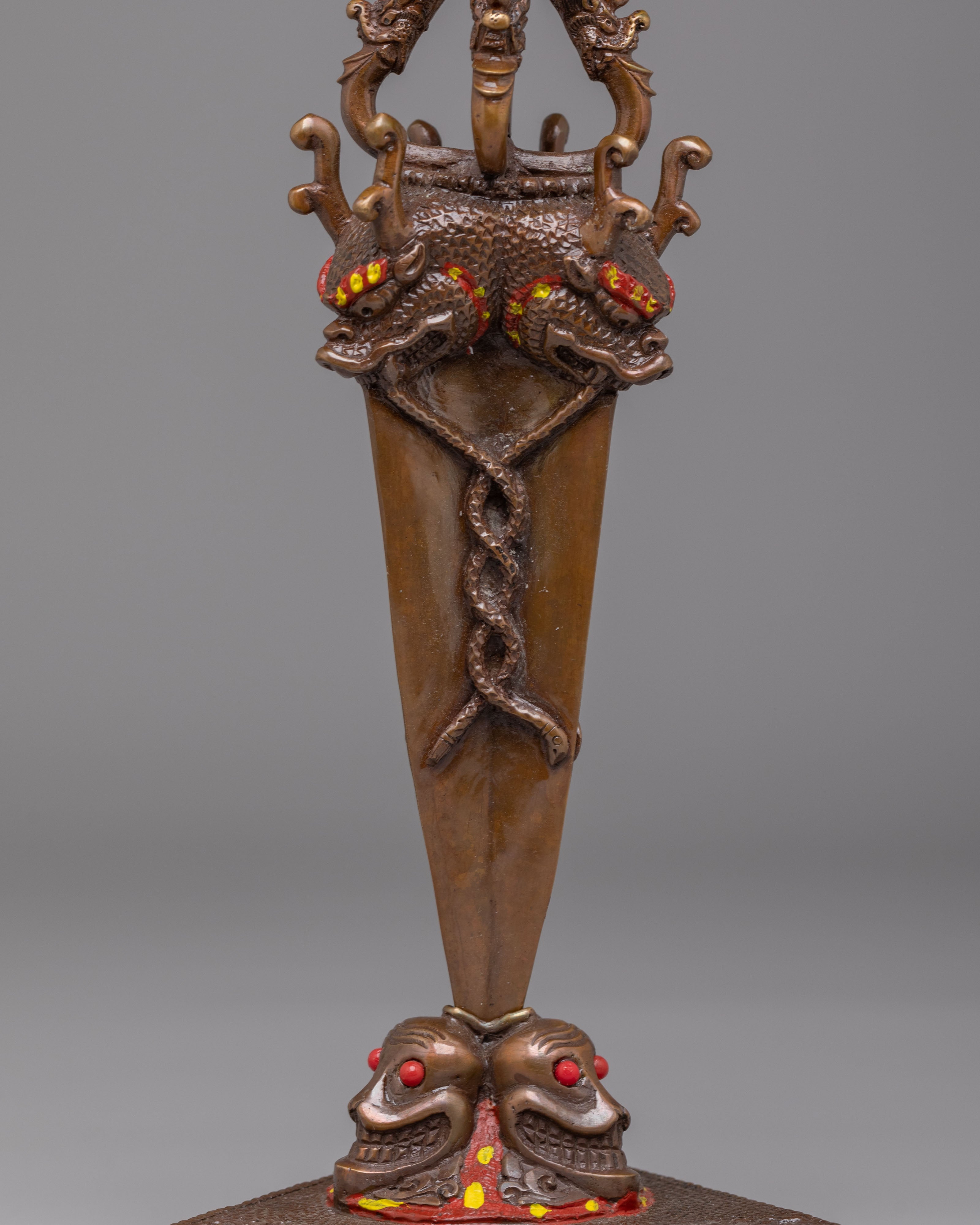 Ceremonial Ritual Phurba | A Sacred Buddhist Dagger for Transformation