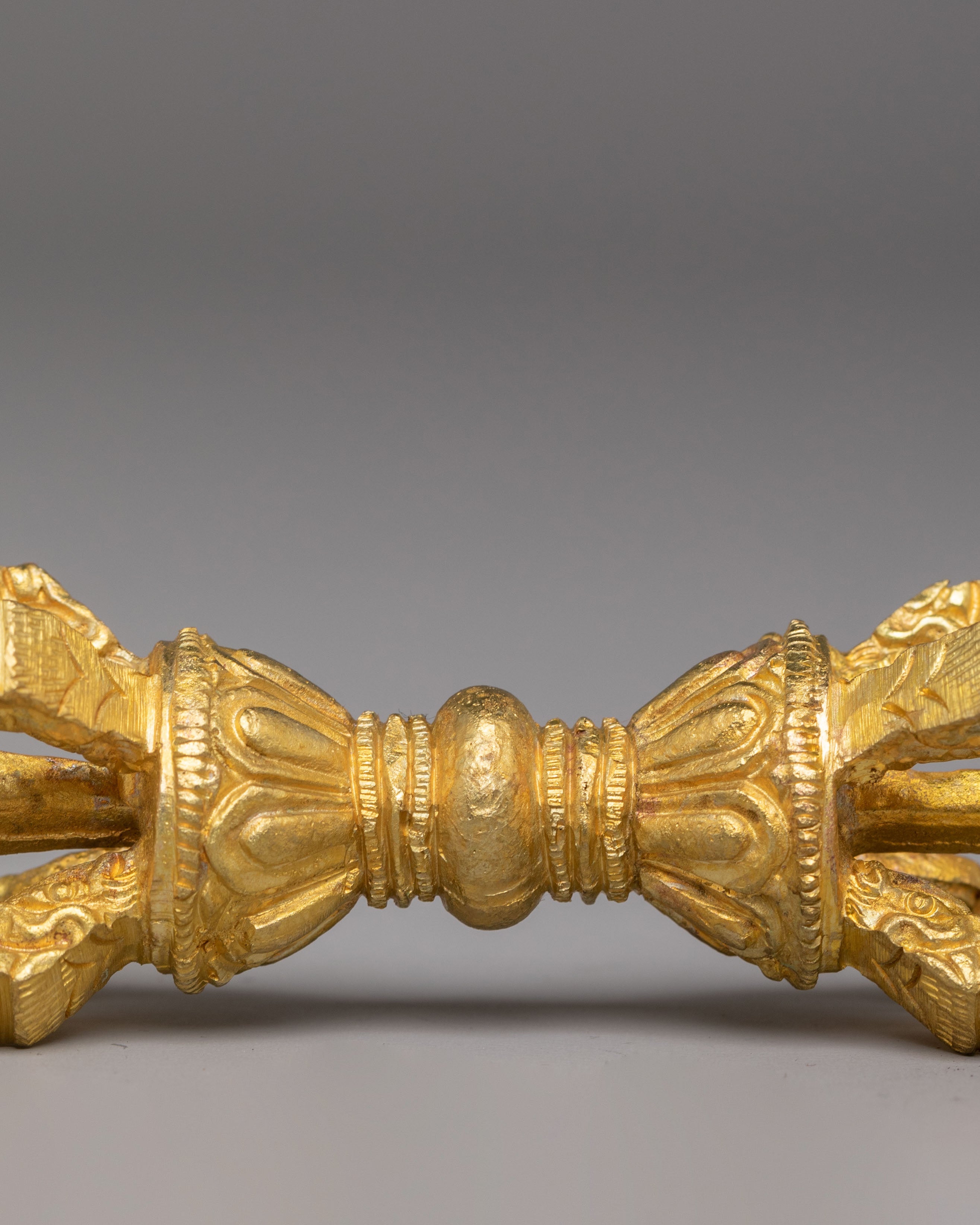 Traditional Tibetan Prayer Bell and Vajra Set | Buddhist Meditation Tools