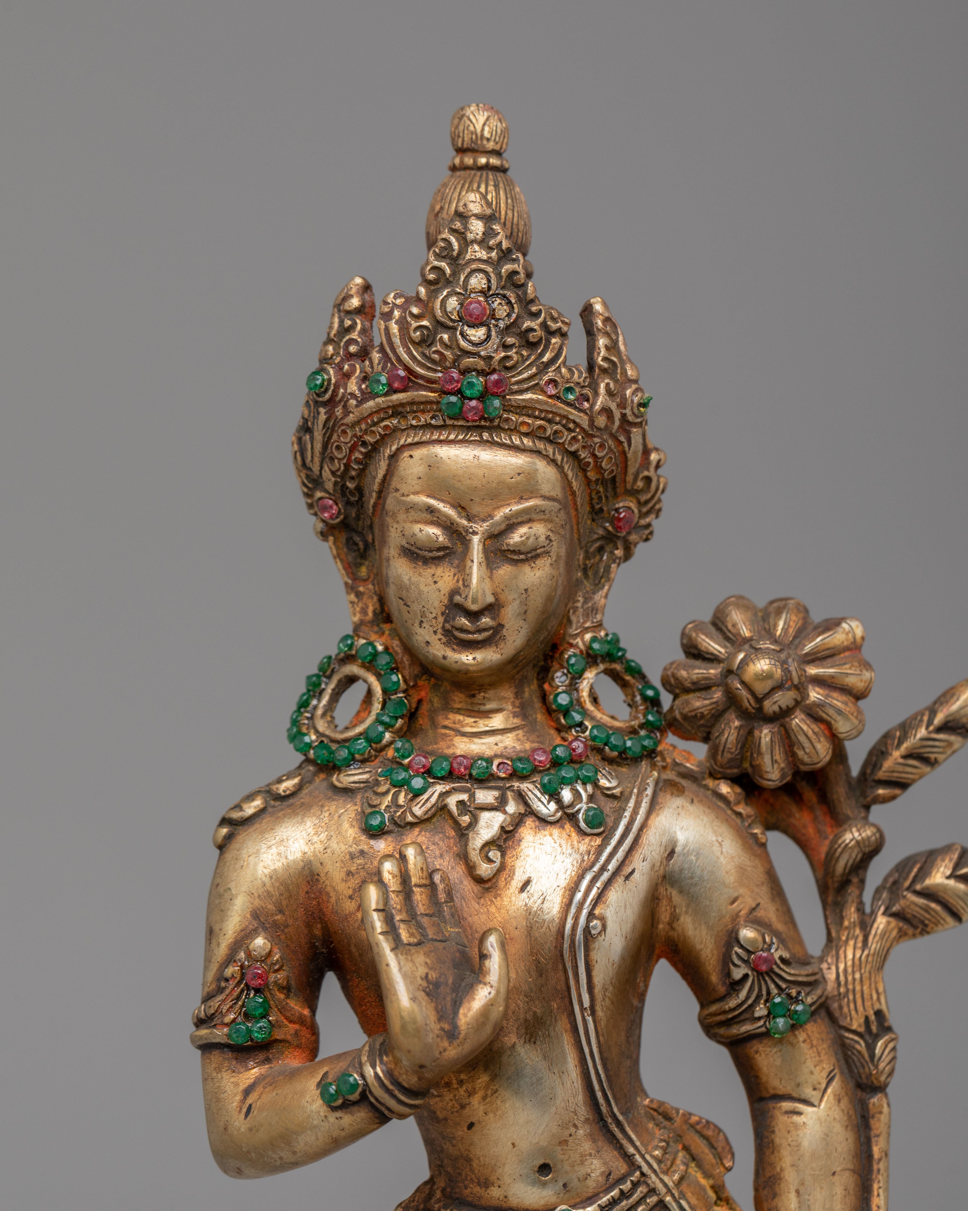 15 Years Old Standing Lokeshwor Statue | Spiritual Home Decor