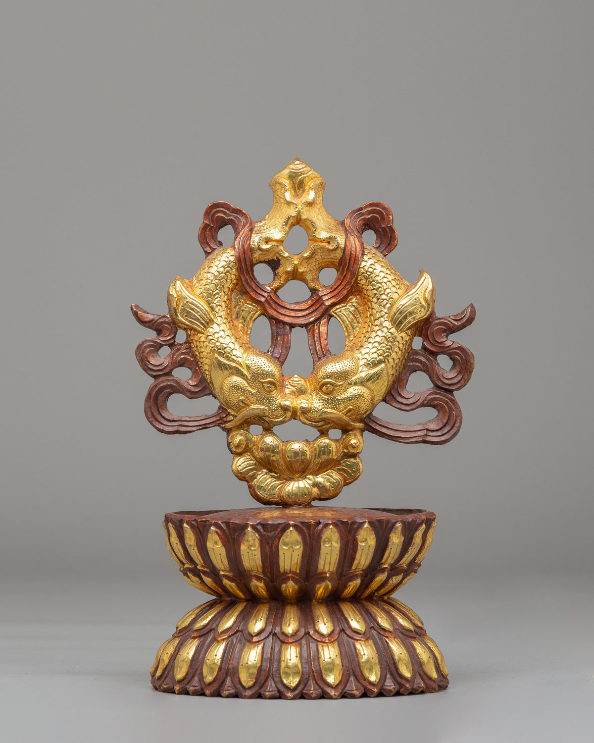 Eight Auspicious Symbols Set | Handmade Tibetan Altar Decor
