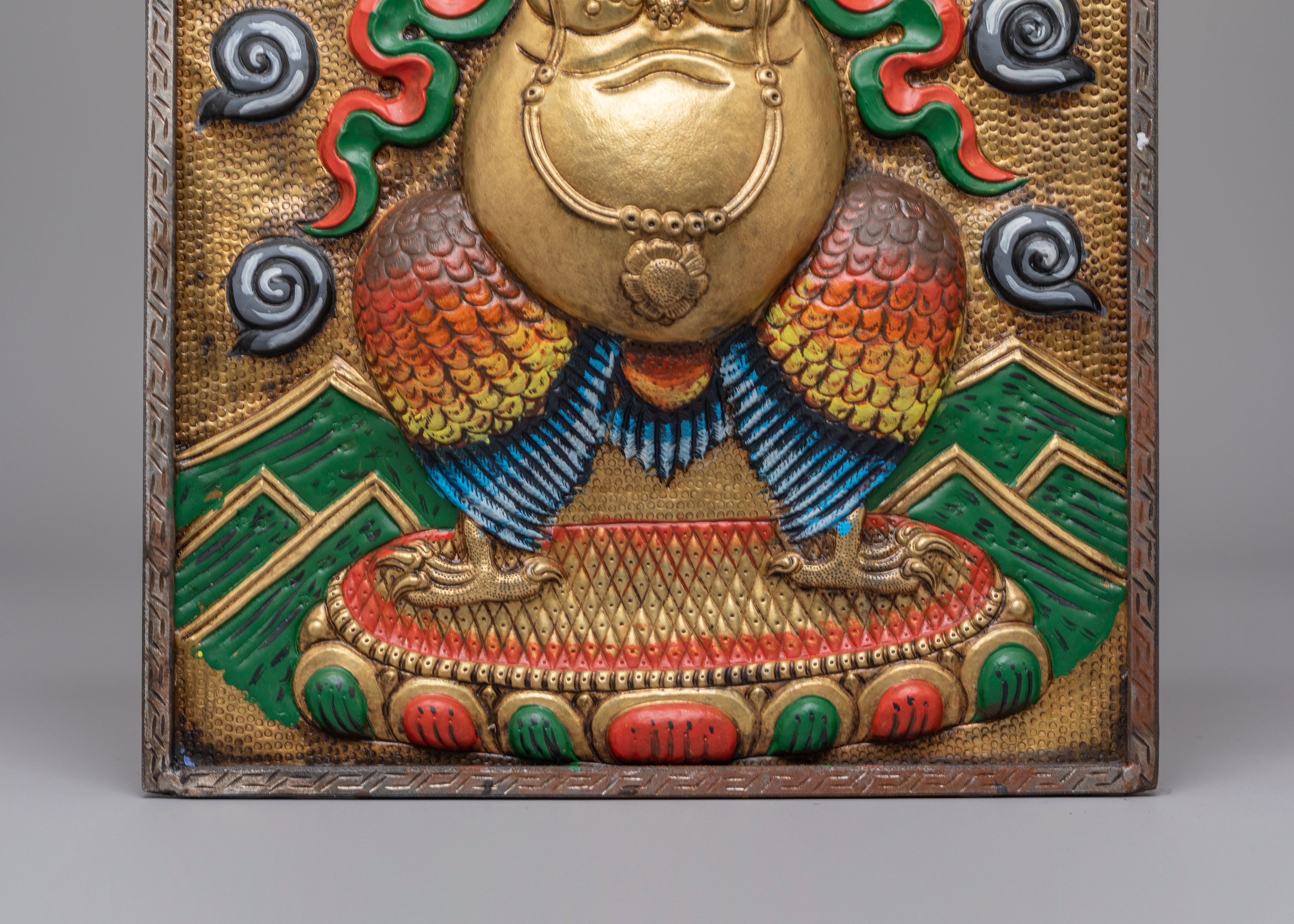 Buddhist Garuda Protector Wall Hanging | A Sacred Symbol of Power and Protection