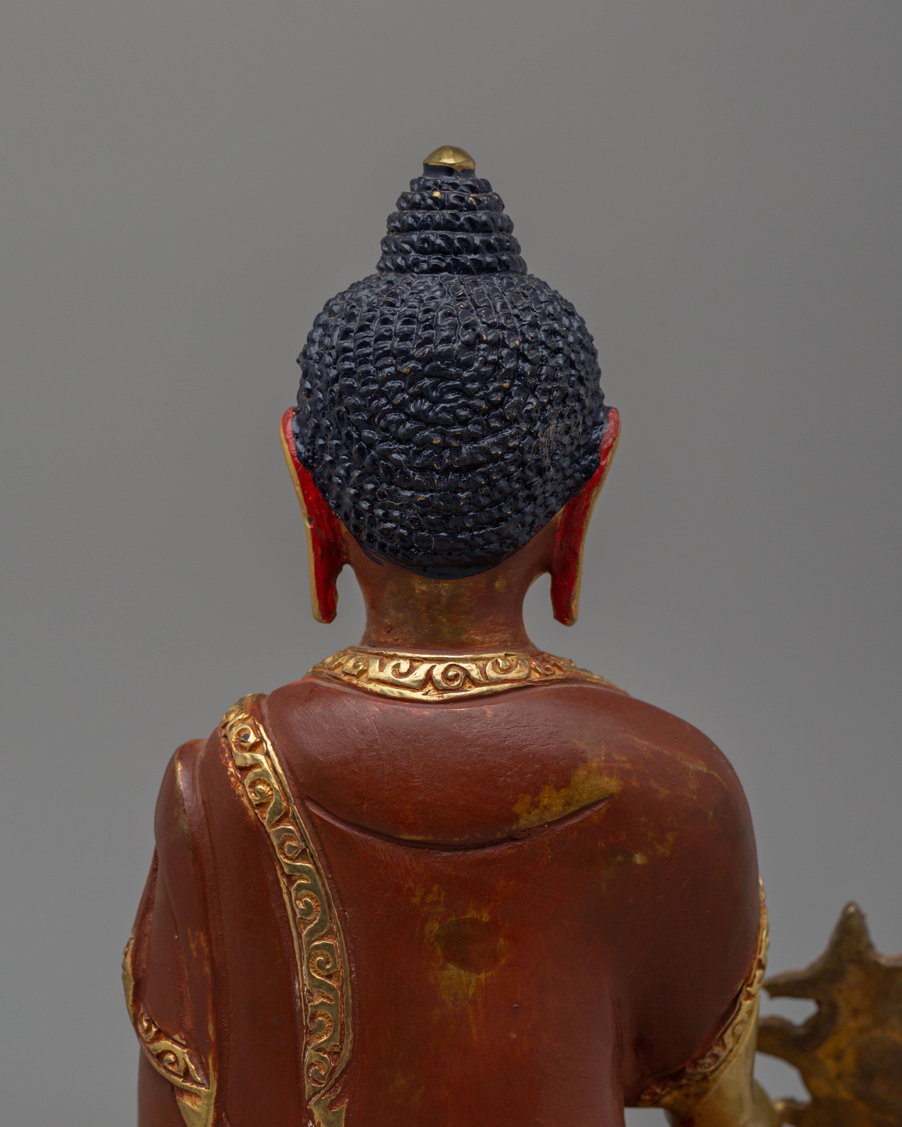 Medicine Buddha Healing Deity Statue | Tibetan Artwork