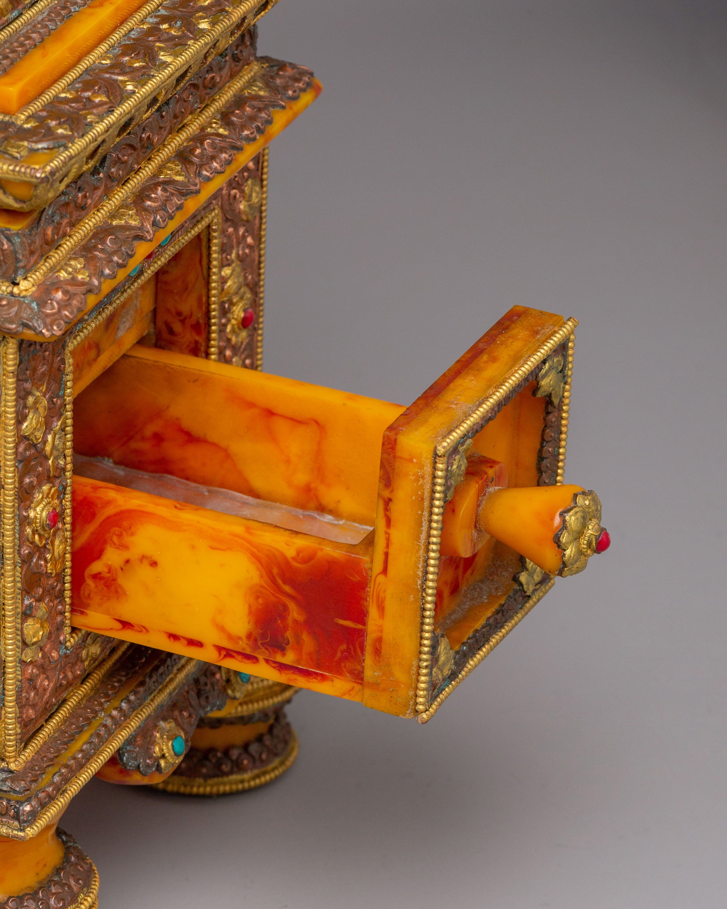 Sacred Incense Burner for Buddhist Altar | Ritual Burner for Sacred Spaces