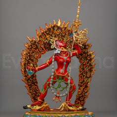 Tibetan Vajrayogini Dakini Sculpture 