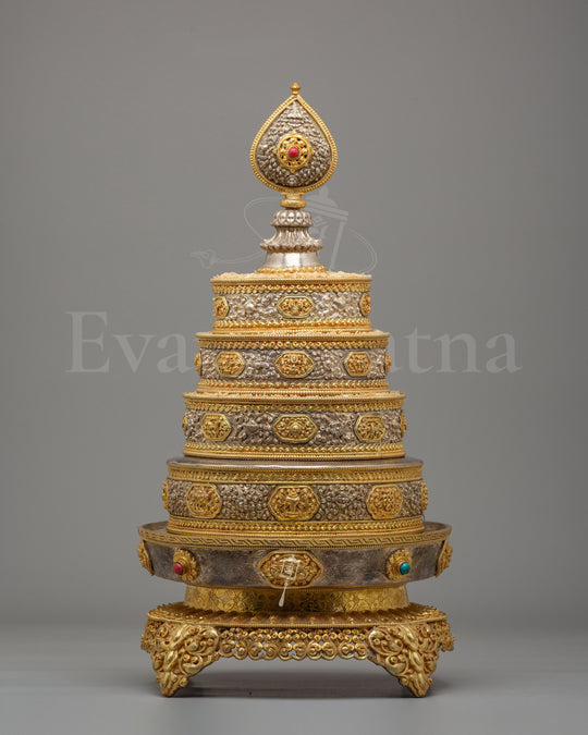 Exclusive Altar Mandala Offering | Sacred Ritual Tool for Meditation & Prayer