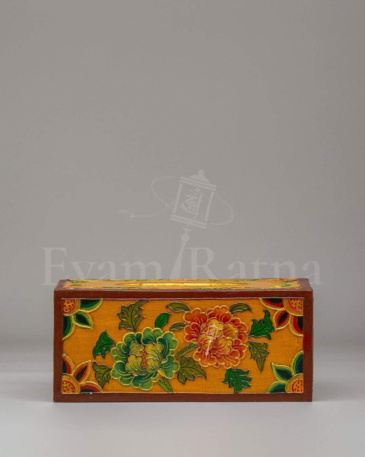 Buddhist-Inspired Tissue Box 