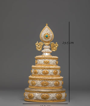 Pure Silver Copper Mandala | Unity and Harmony