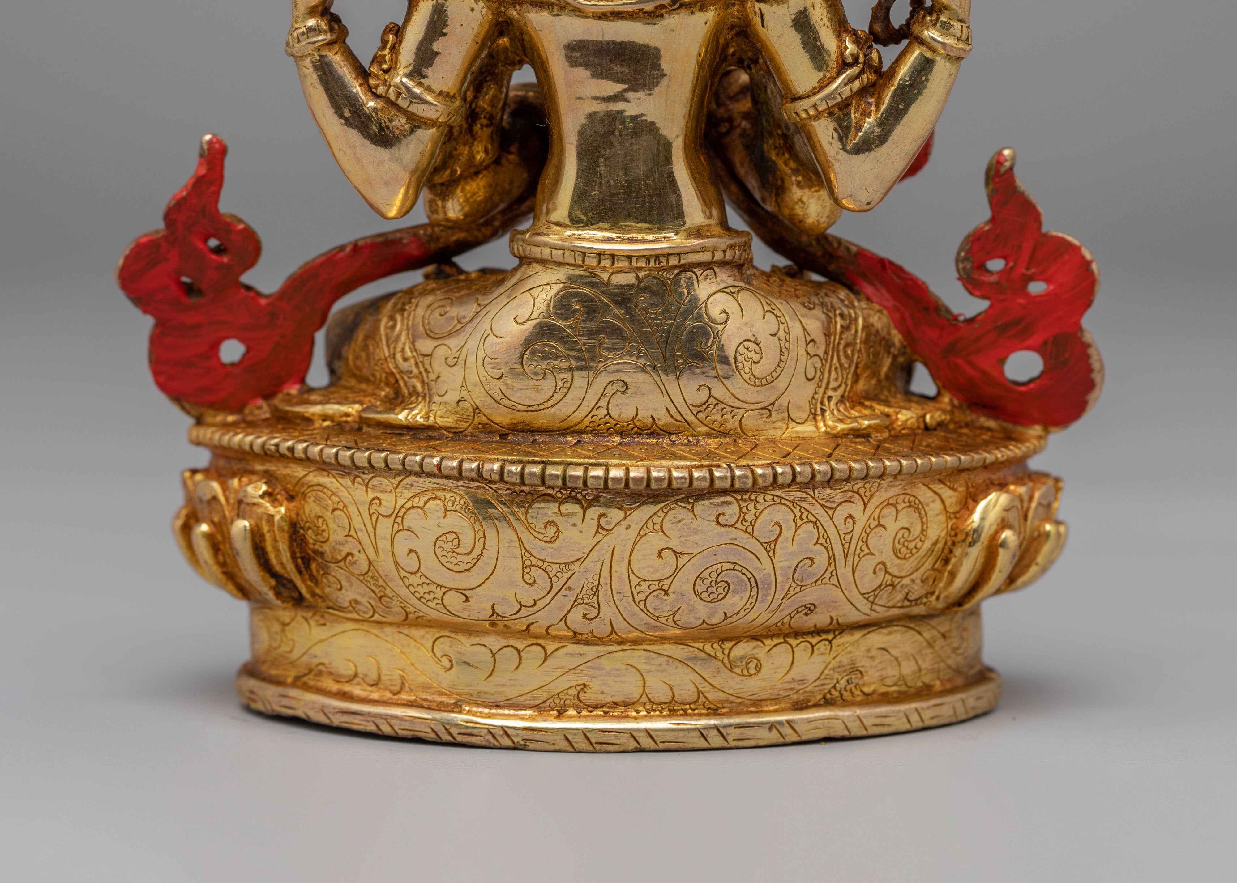 Avalokiteshvara Sculpture for Compassion | Meditation Altar Statue for Compassion
