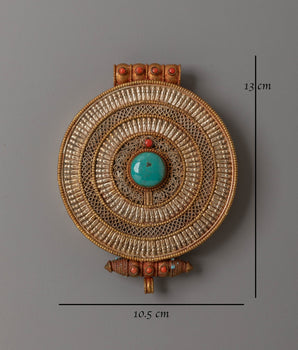 Himalayan Protective Ghau Pendant | Tibetan Sacred Amulet