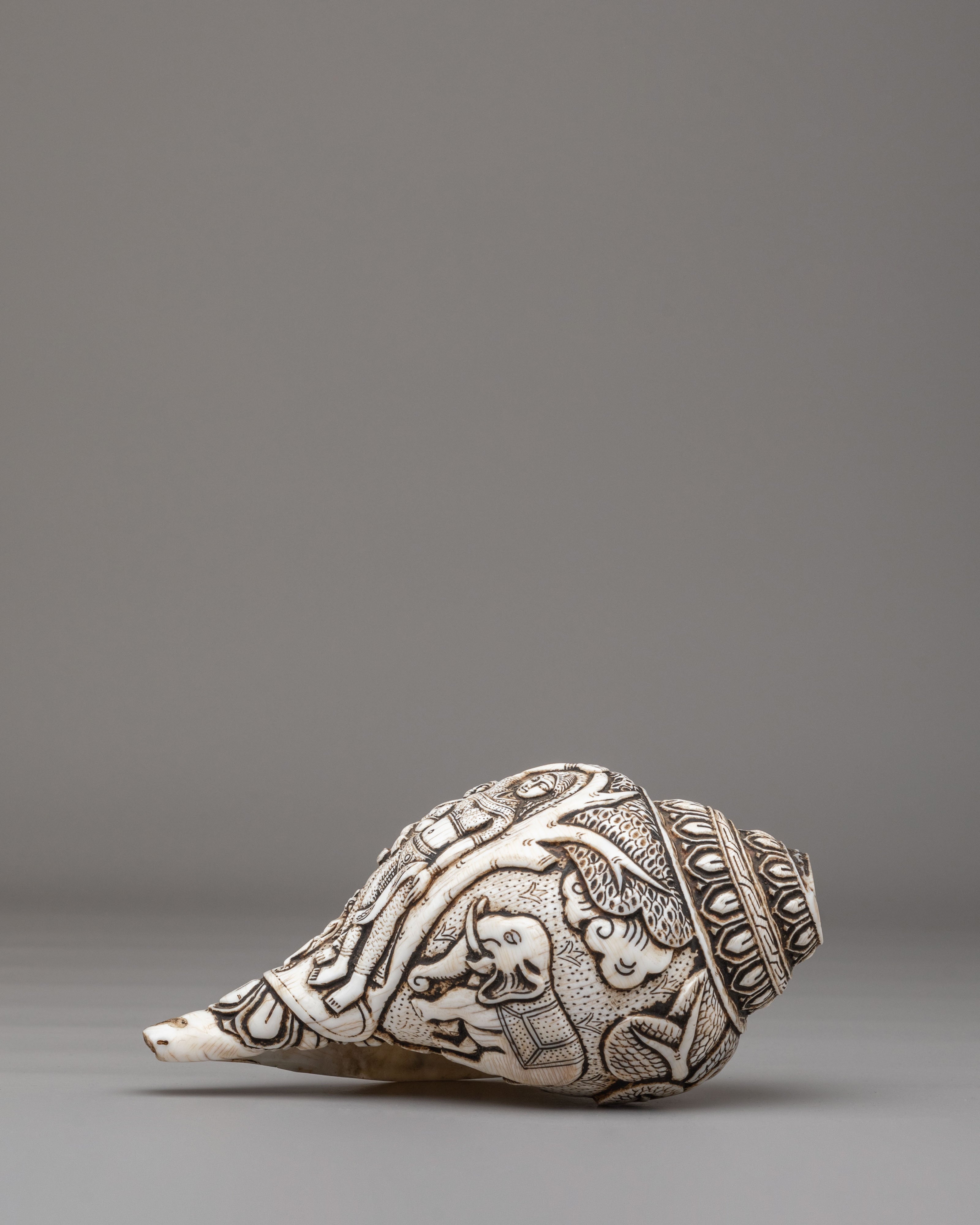 Handcrafted Conch for Ritual | Spiritual Decor