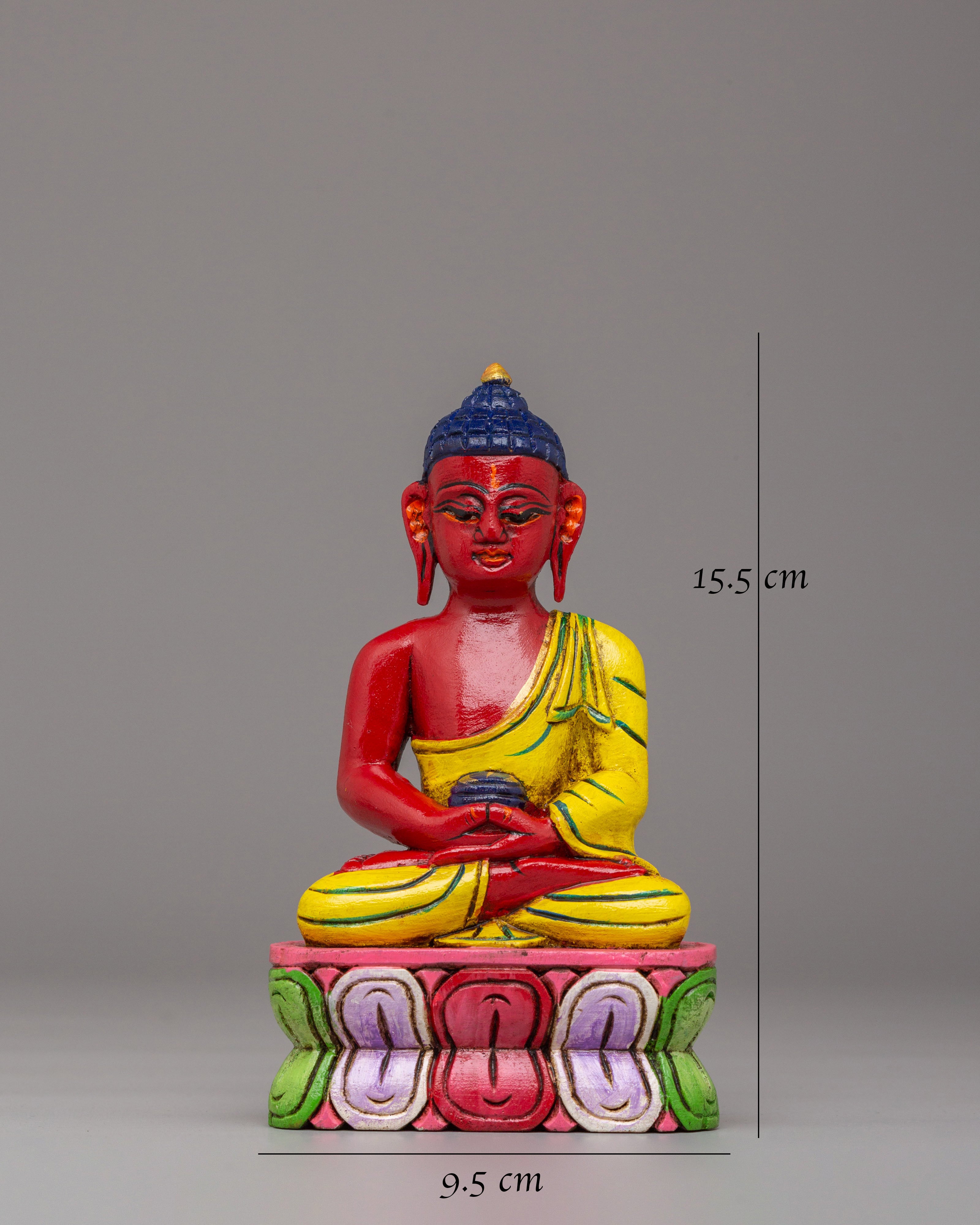 Buddhist Deity Amitabha Buddha Statue | Symbol of Infinite Light and Compassion